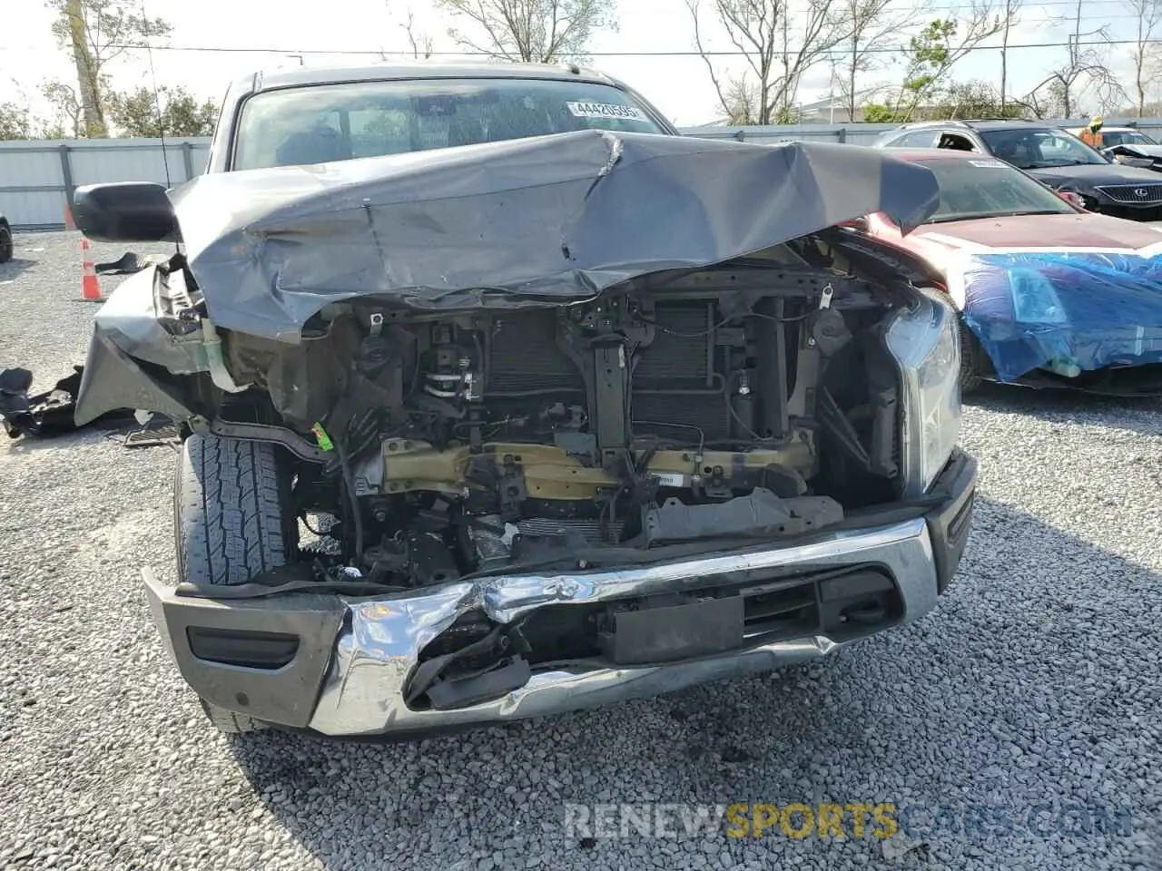 5 Photograph of a damaged car 1N6AA1ED1MN503948 NISSAN TITAN 2021