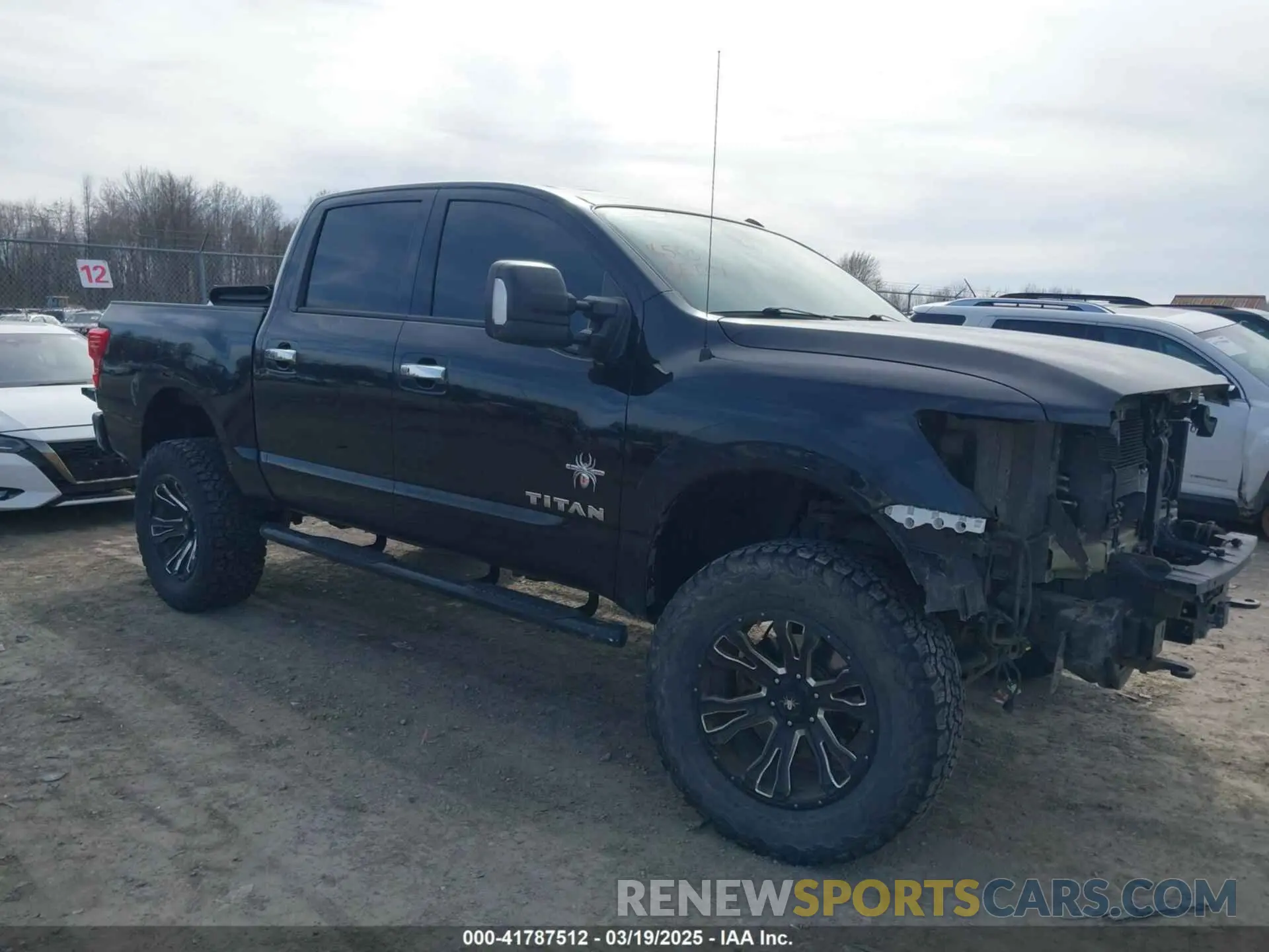 1 Photograph of a damaged car 1N6AA1ED1MN516649 NISSAN TITAN 2021