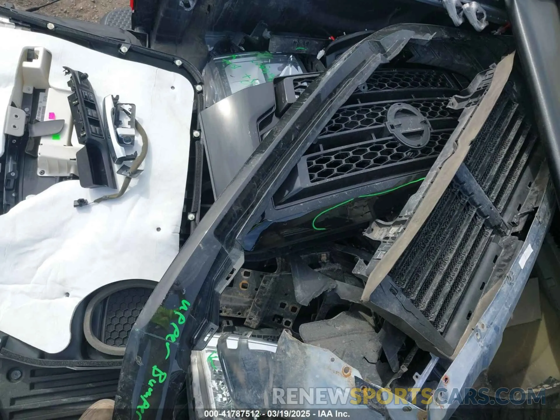 12 Photograph of a damaged car 1N6AA1ED1MN516649 NISSAN TITAN 2021