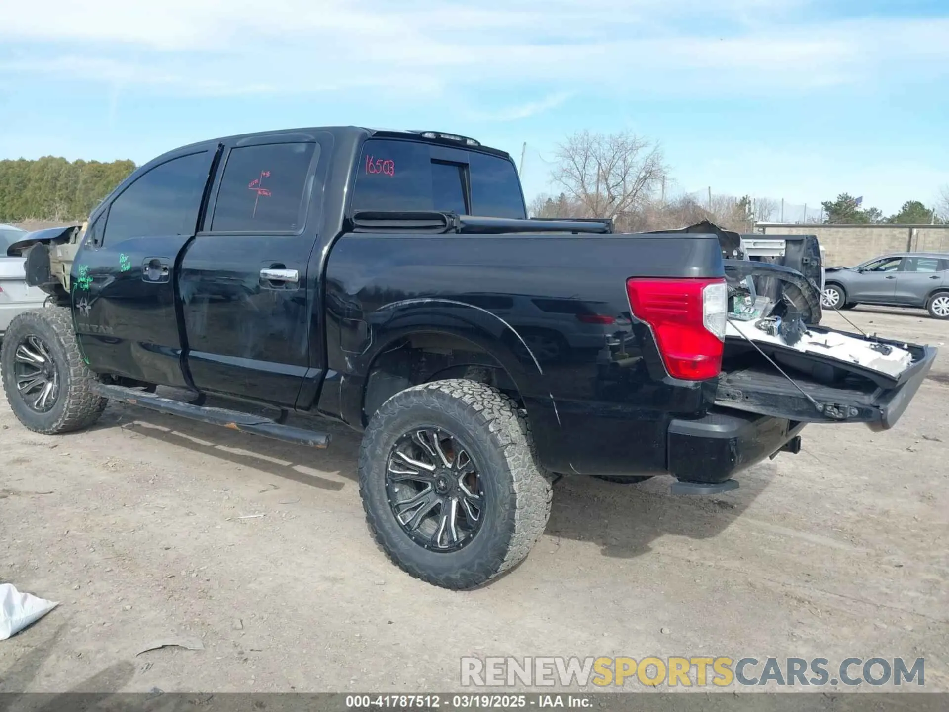 3 Photograph of a damaged car 1N6AA1ED1MN516649 NISSAN TITAN 2021