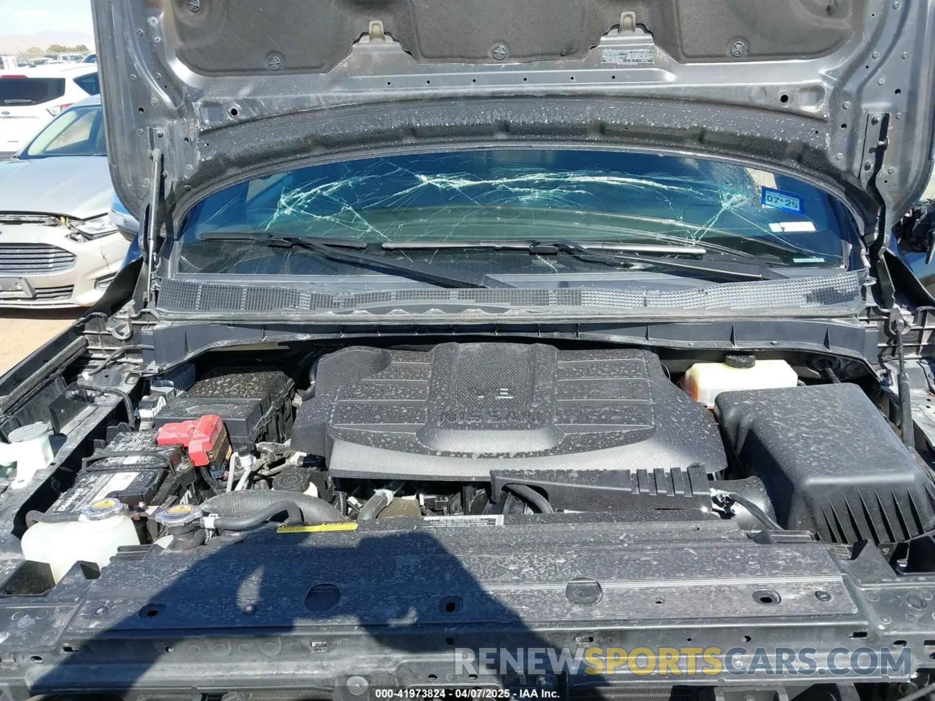 10 Photograph of a damaged car 1N6AA1ED1MN516800 NISSAN TITAN 2021