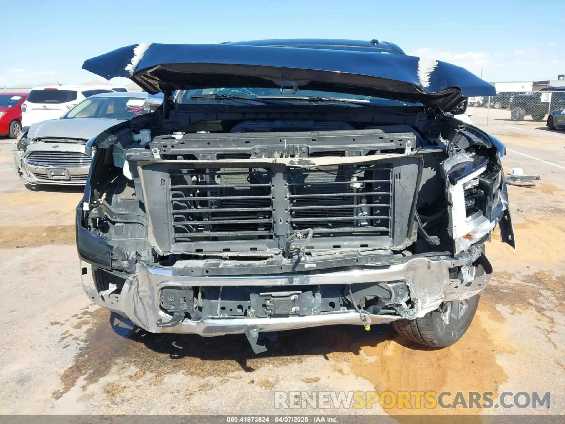 11 Photograph of a damaged car 1N6AA1ED1MN516800 NISSAN TITAN 2021