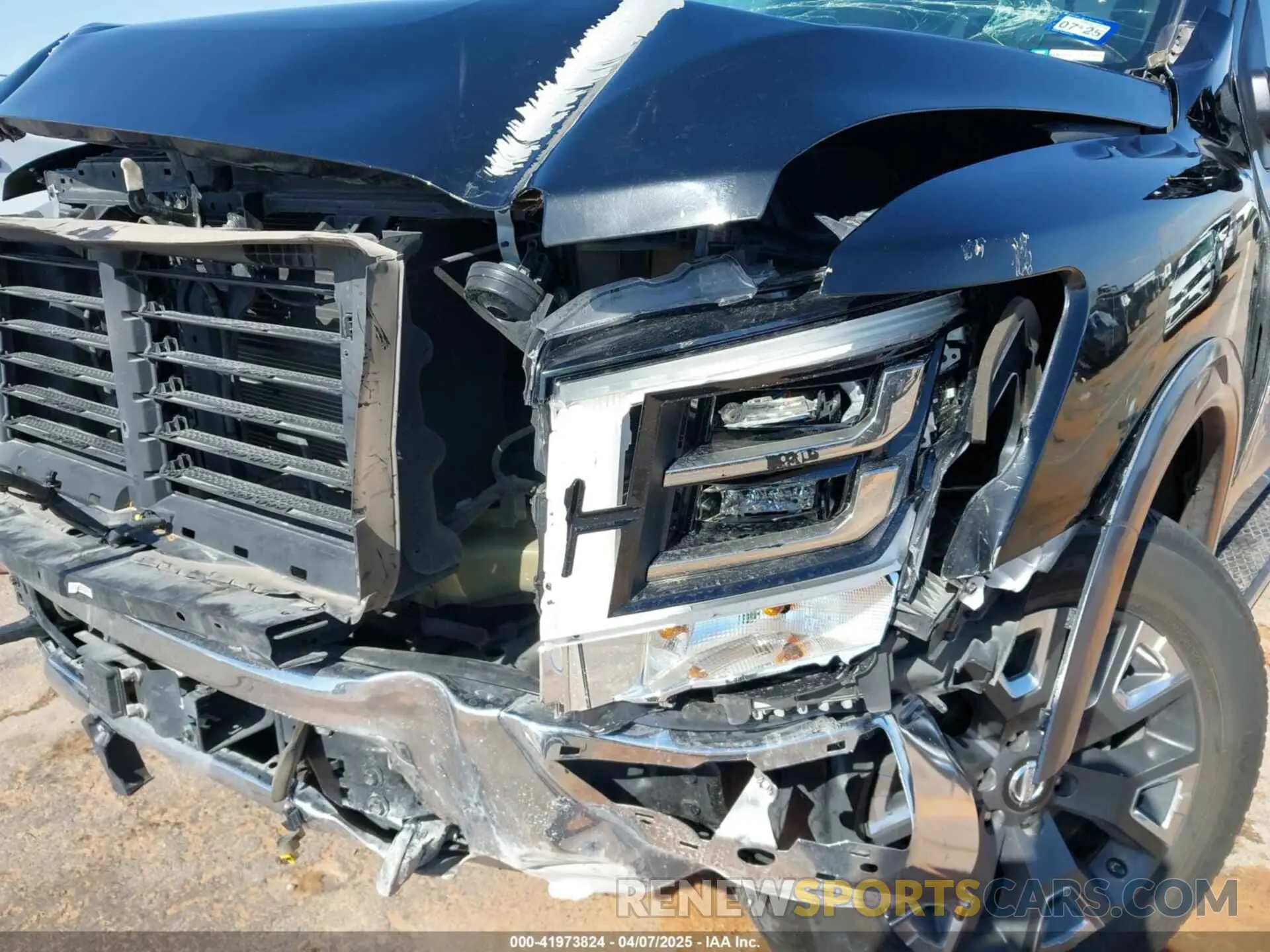 16 Photograph of a damaged car 1N6AA1ED1MN516800 NISSAN TITAN 2021