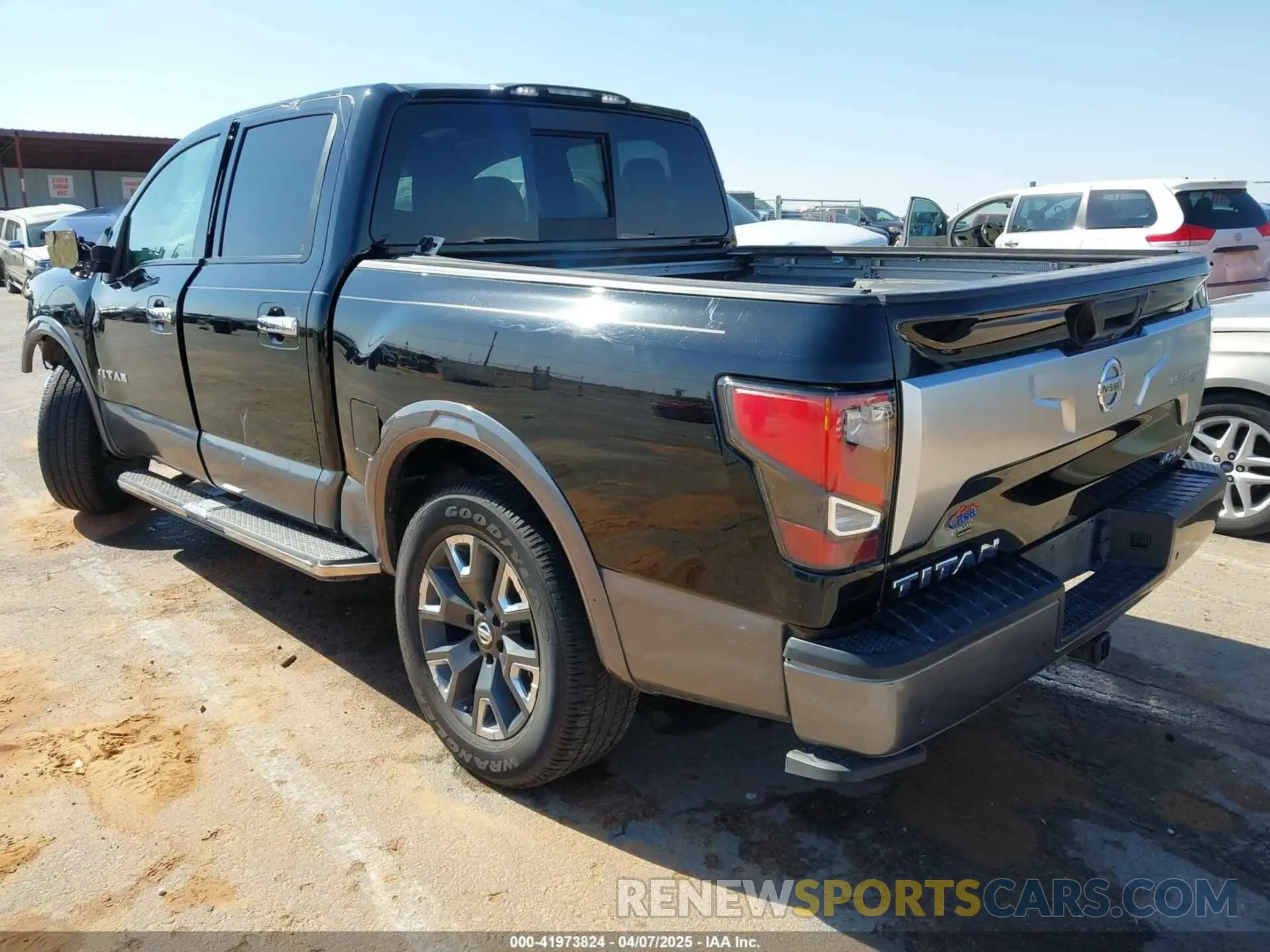 3 Photograph of a damaged car 1N6AA1ED1MN516800 NISSAN TITAN 2021