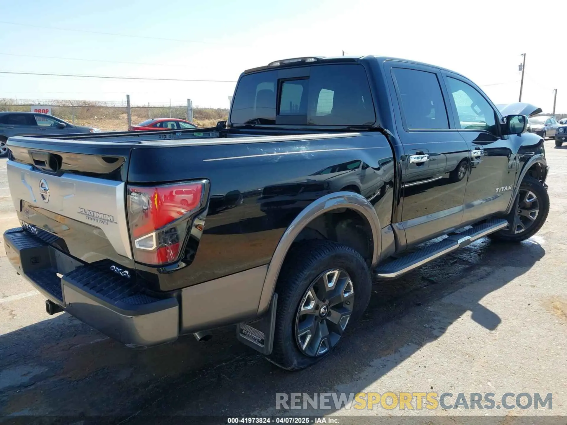 4 Photograph of a damaged car 1N6AA1ED1MN516800 NISSAN TITAN 2021