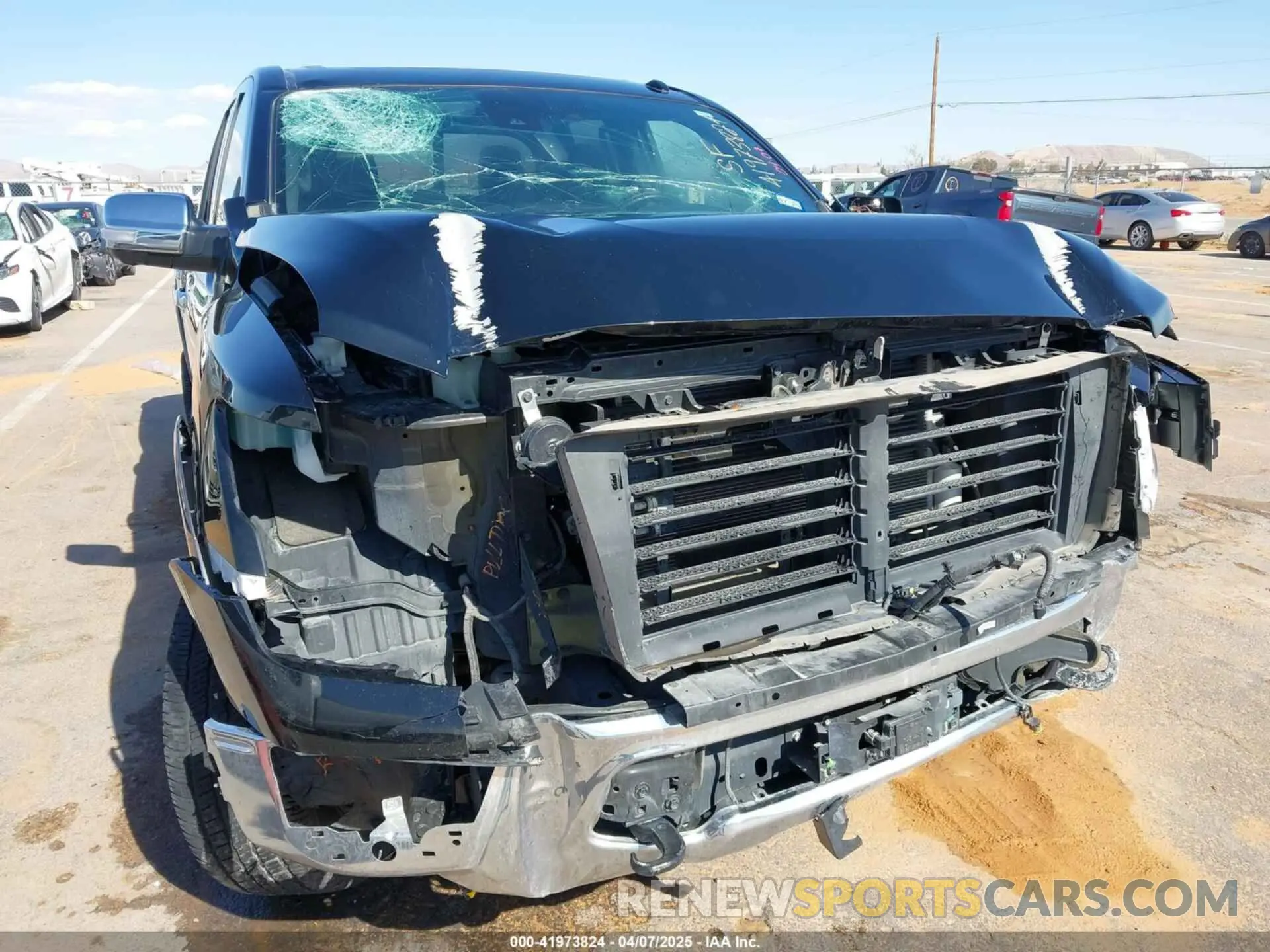 6 Photograph of a damaged car 1N6AA1ED1MN516800 NISSAN TITAN 2021