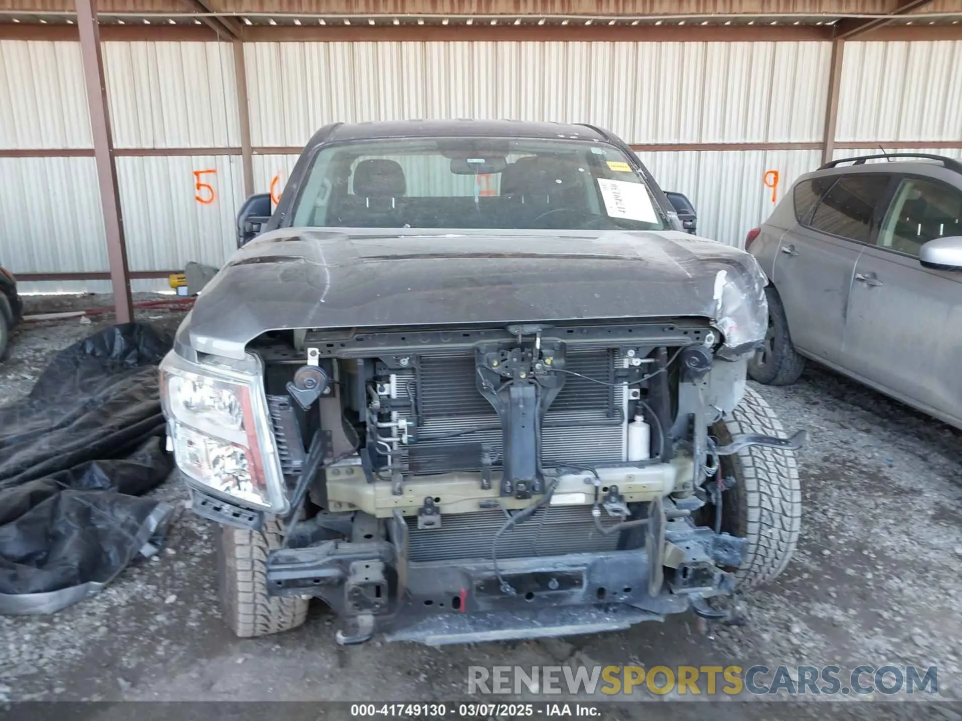 13 Photograph of a damaged car 1N6AA1ED2MN510892 NISSAN TITAN 2021