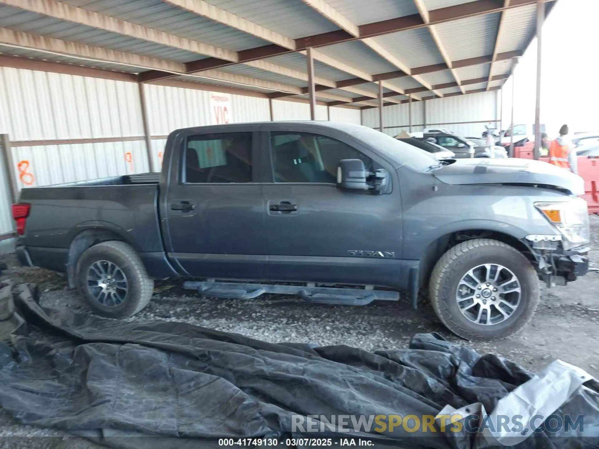 14 Photograph of a damaged car 1N6AA1ED2MN510892 NISSAN TITAN 2021