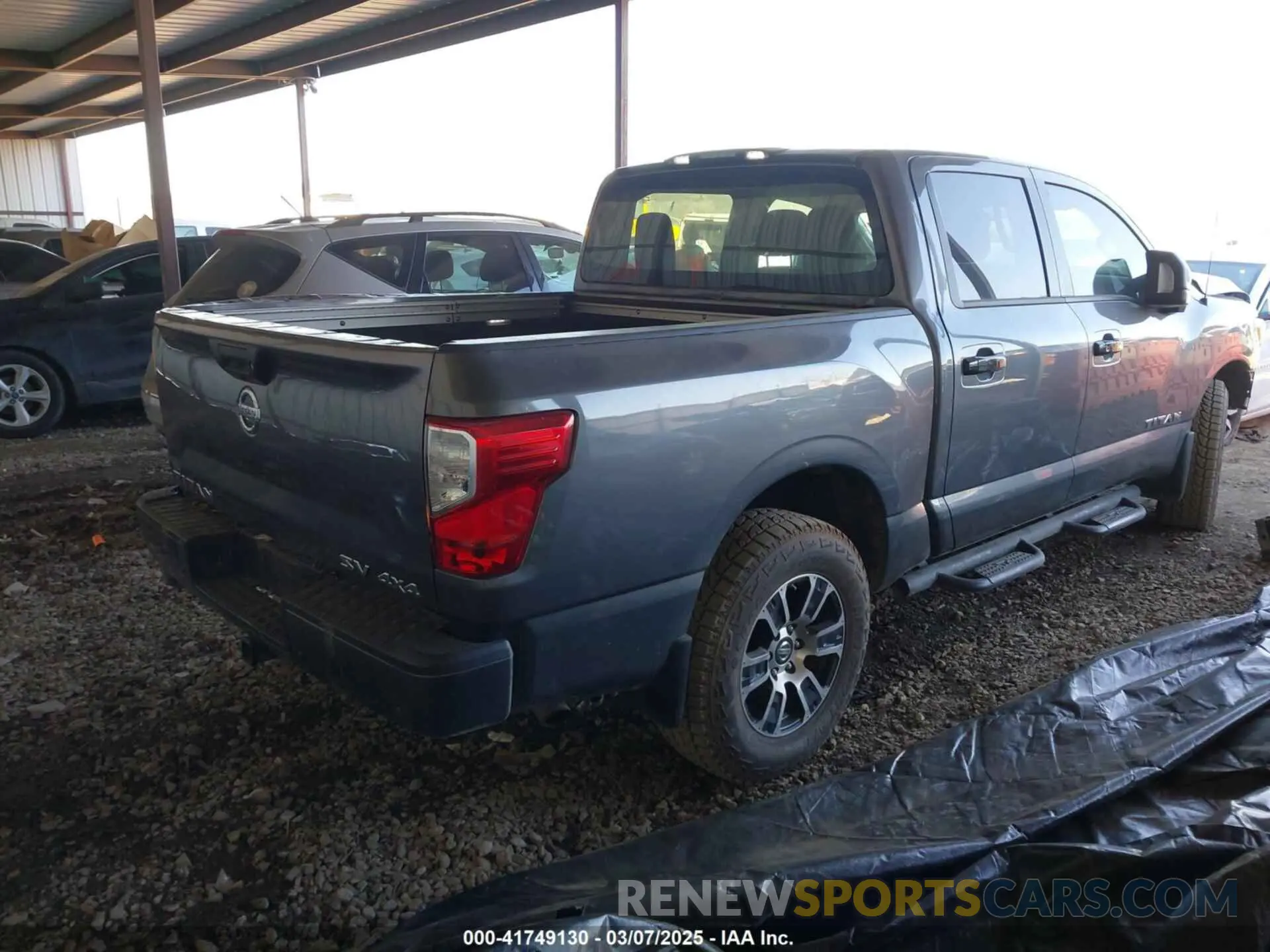 4 Photograph of a damaged car 1N6AA1ED2MN510892 NISSAN TITAN 2021