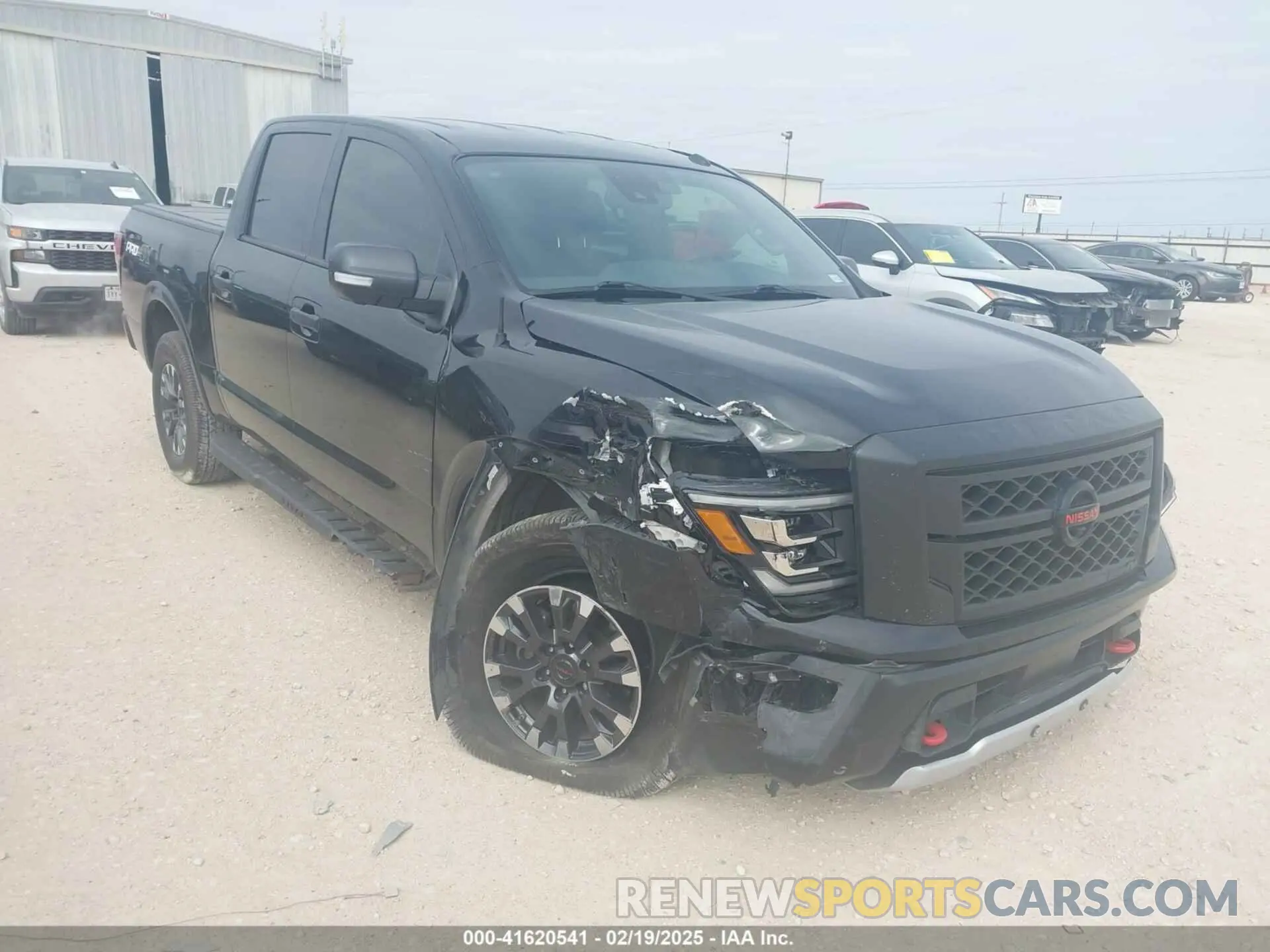 1 Photograph of a damaged car 1N6AA1ED3MN507645 NISSAN TITAN 2021