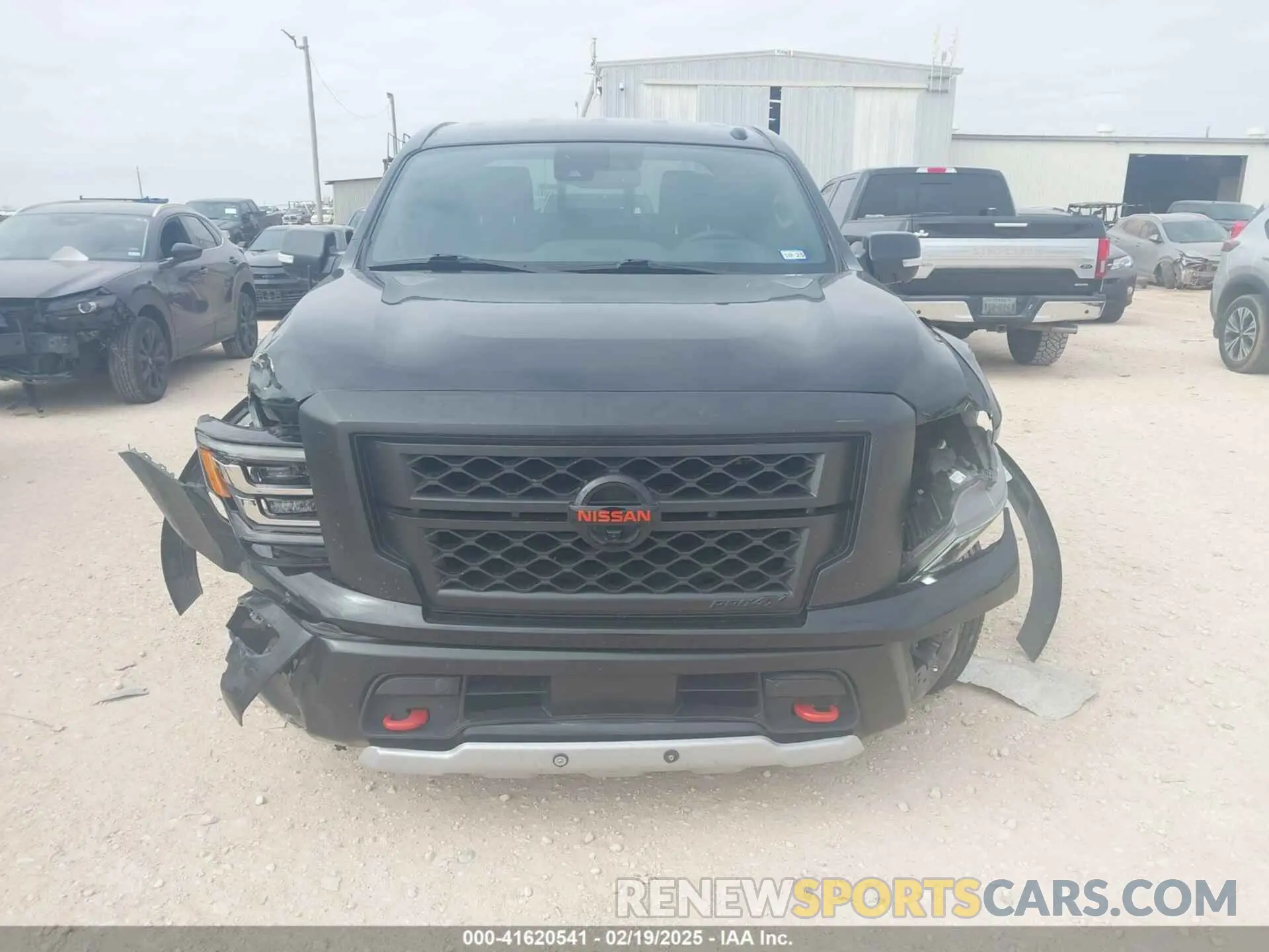 12 Photograph of a damaged car 1N6AA1ED3MN507645 NISSAN TITAN 2021