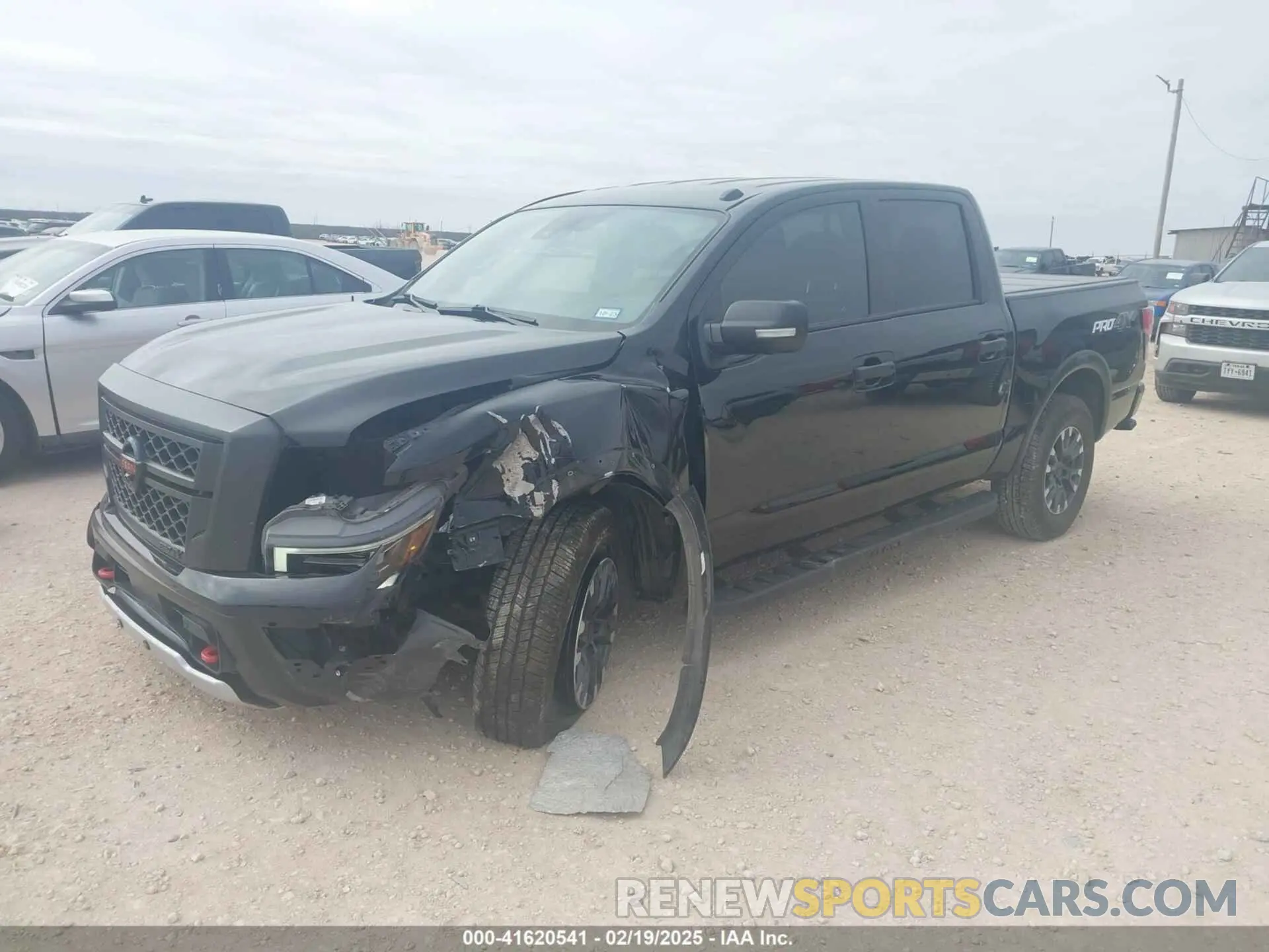 2 Photograph of a damaged car 1N6AA1ED3MN507645 NISSAN TITAN 2021