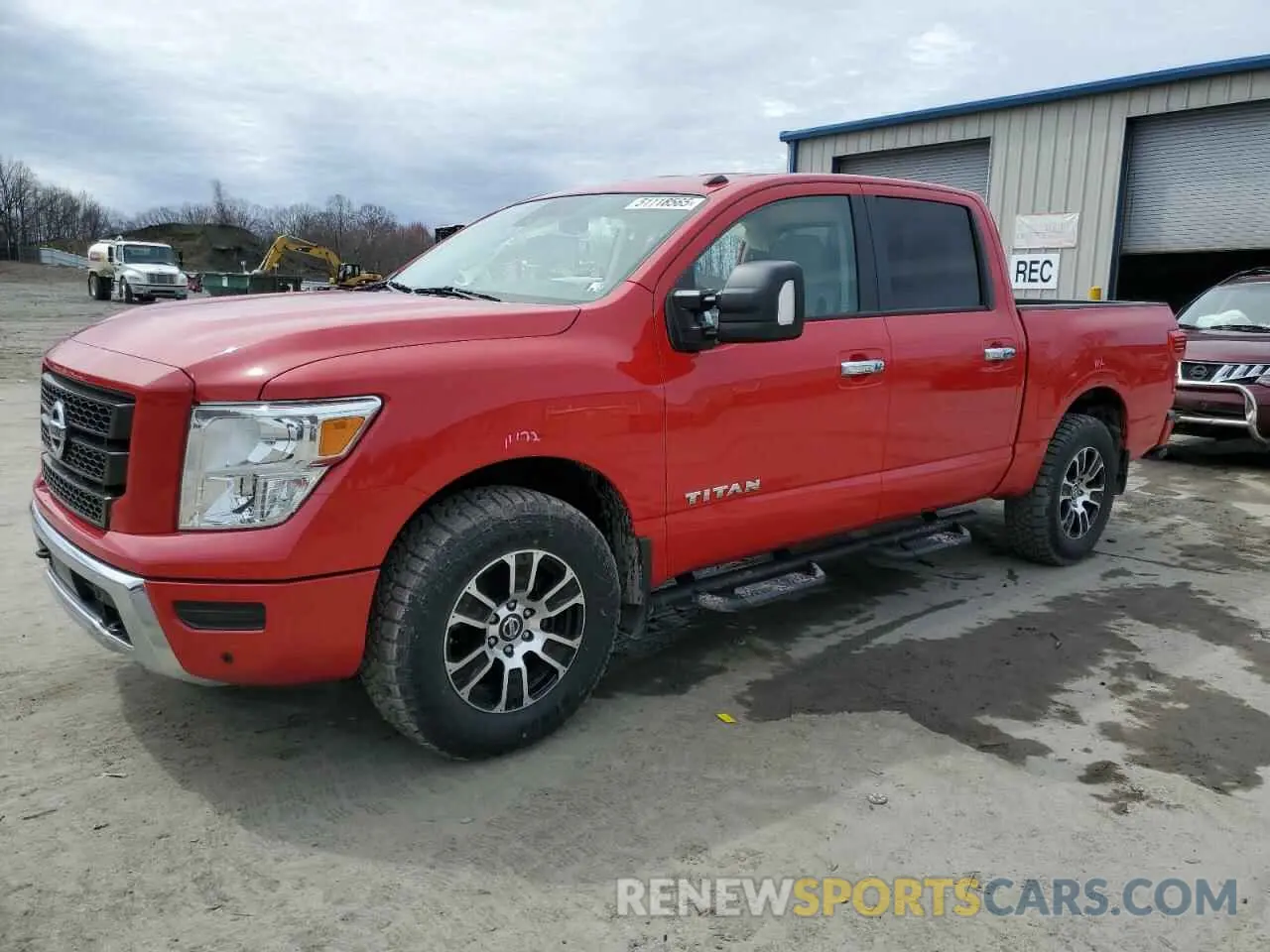 1 Photograph of a damaged car 1N6AA1ED3MN513011 NISSAN TITAN 2021
