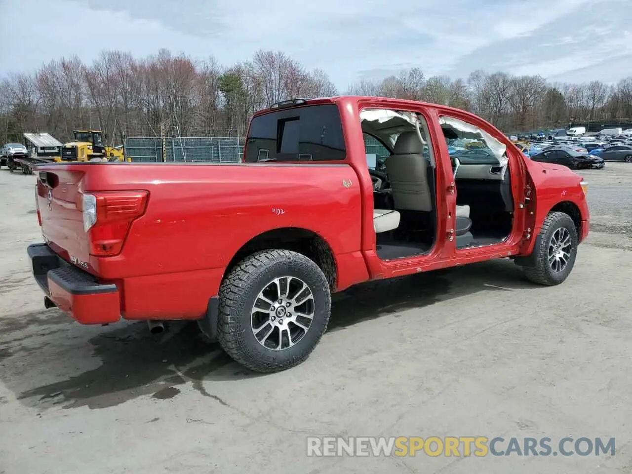 3 Photograph of a damaged car 1N6AA1ED3MN513011 NISSAN TITAN 2021