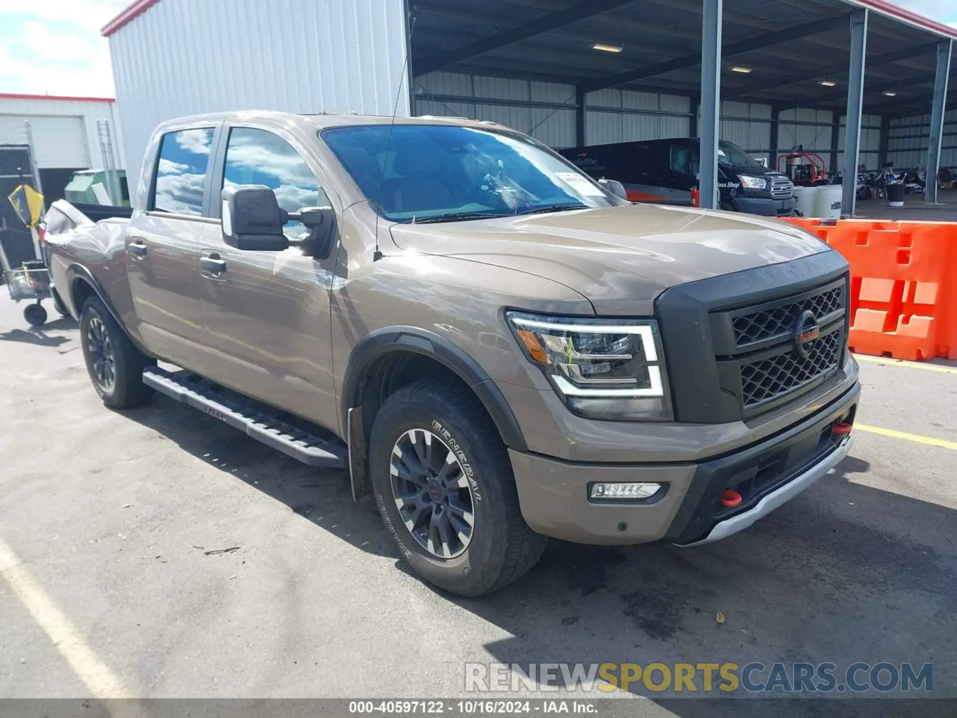 1 Photograph of a damaged car 1N6AA1ED4MN531369 NISSAN TITAN 2021