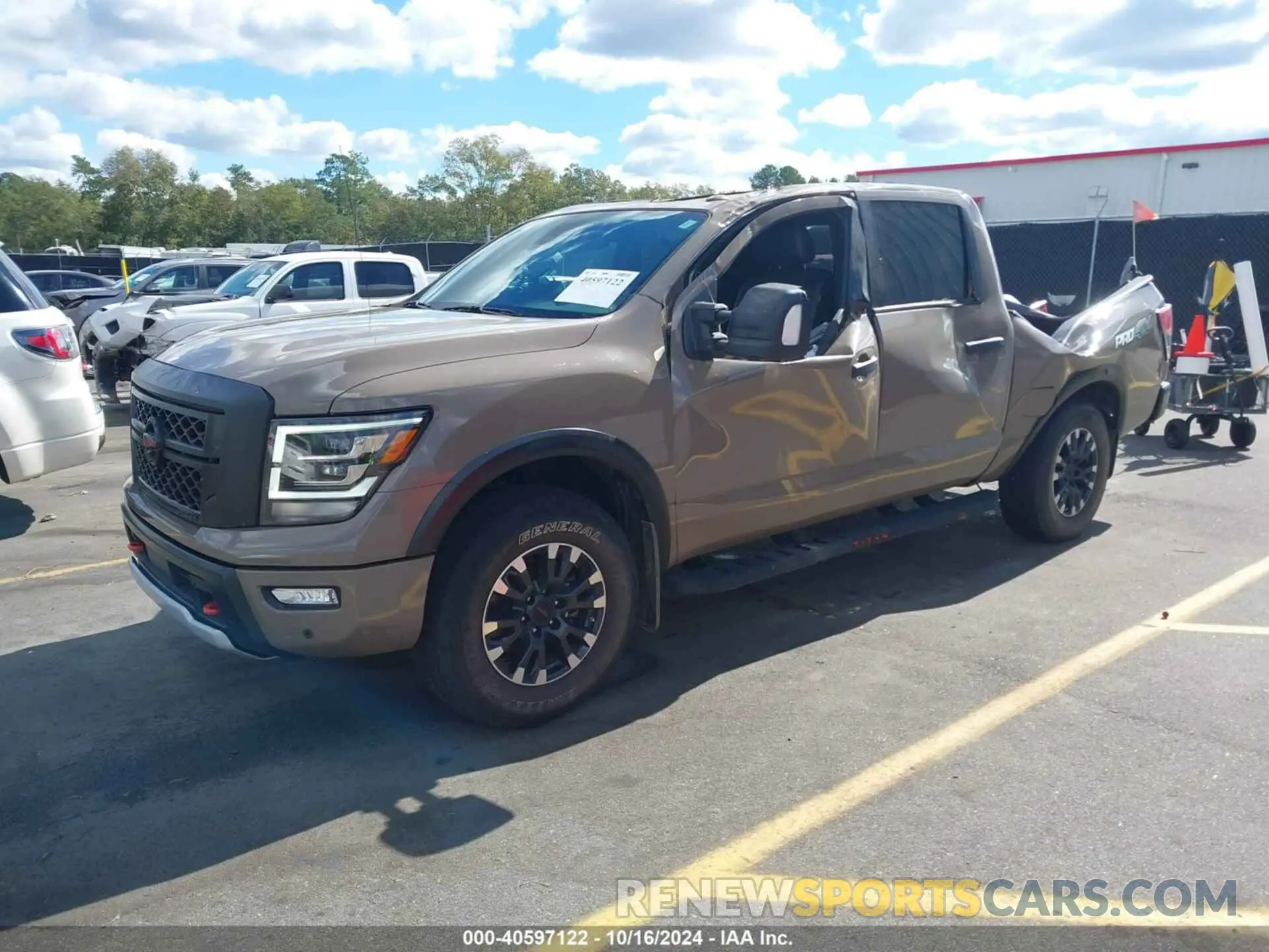 2 Photograph of a damaged car 1N6AA1ED4MN531369 NISSAN TITAN 2021