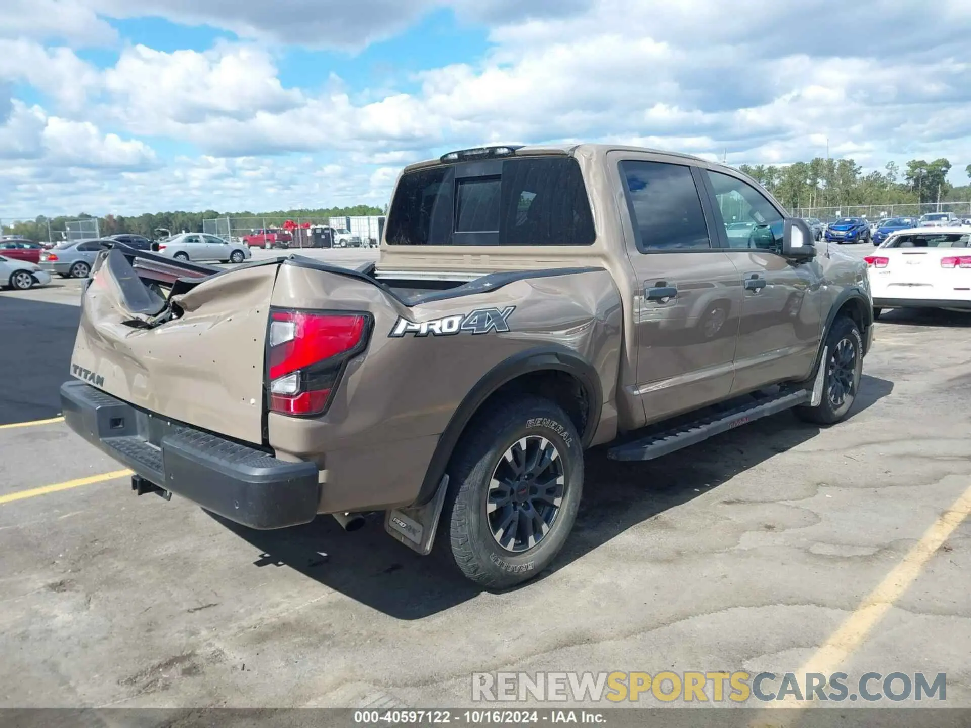 4 Photograph of a damaged car 1N6AA1ED4MN531369 NISSAN TITAN 2021
