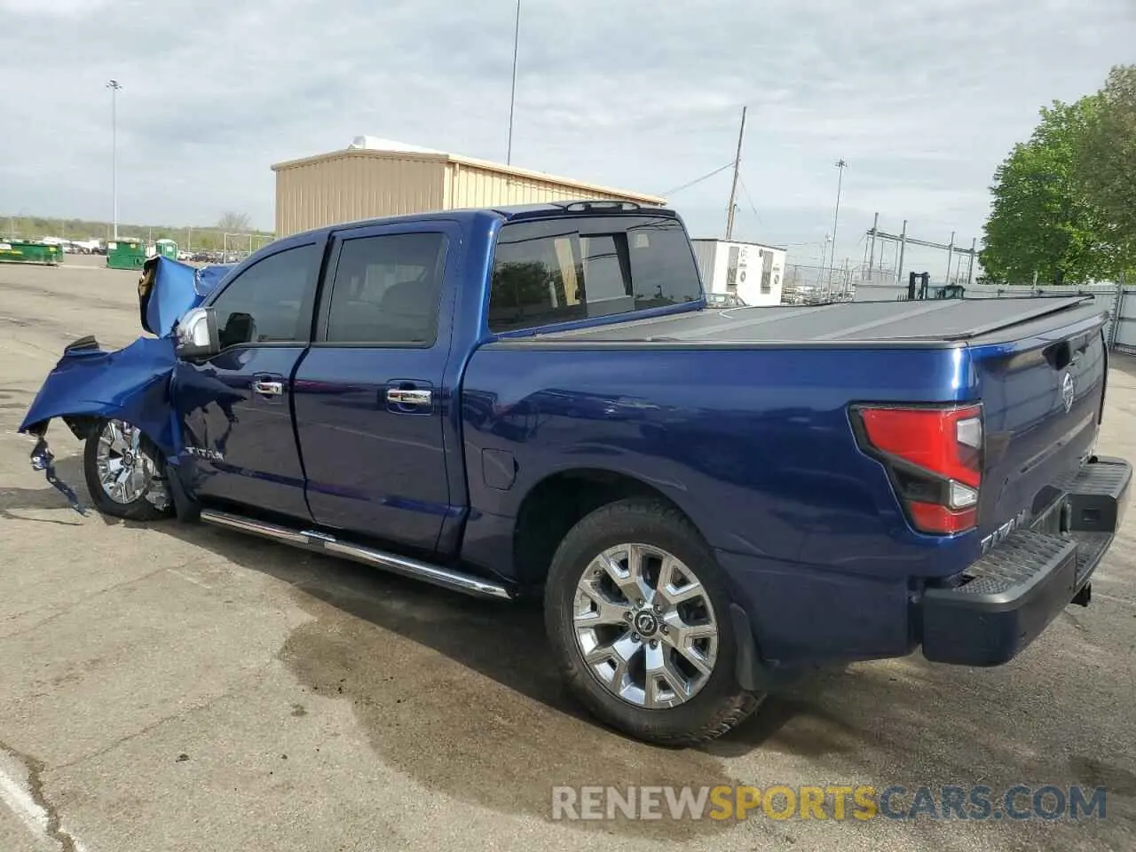 2 Photograph of a damaged car 1N6AA1ED5MN502284 NISSAN TITAN 2021
