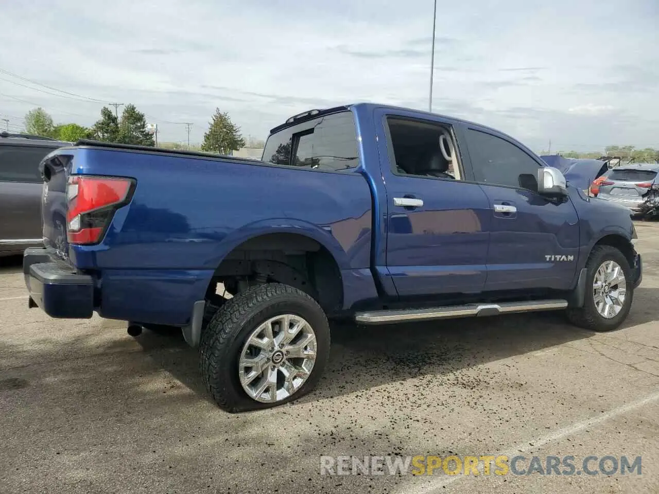 3 Photograph of a damaged car 1N6AA1ED5MN502284 NISSAN TITAN 2021