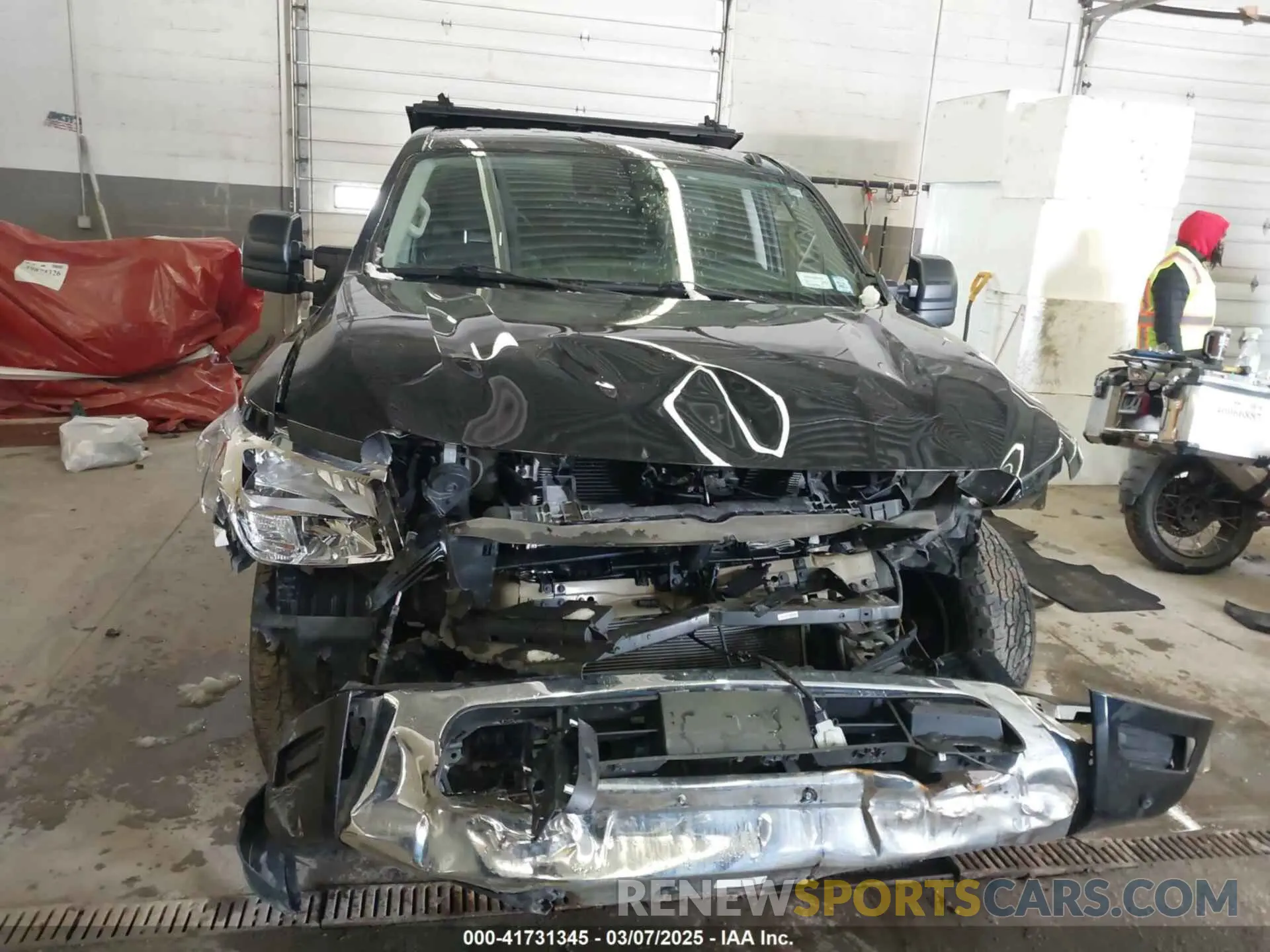 12 Photograph of a damaged car 1N6AA1ED6MN517649 NISSAN TITAN 2021