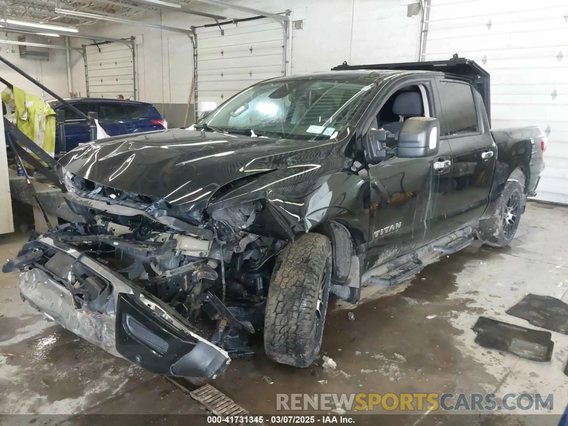 2 Photograph of a damaged car 1N6AA1ED6MN517649 NISSAN TITAN 2021