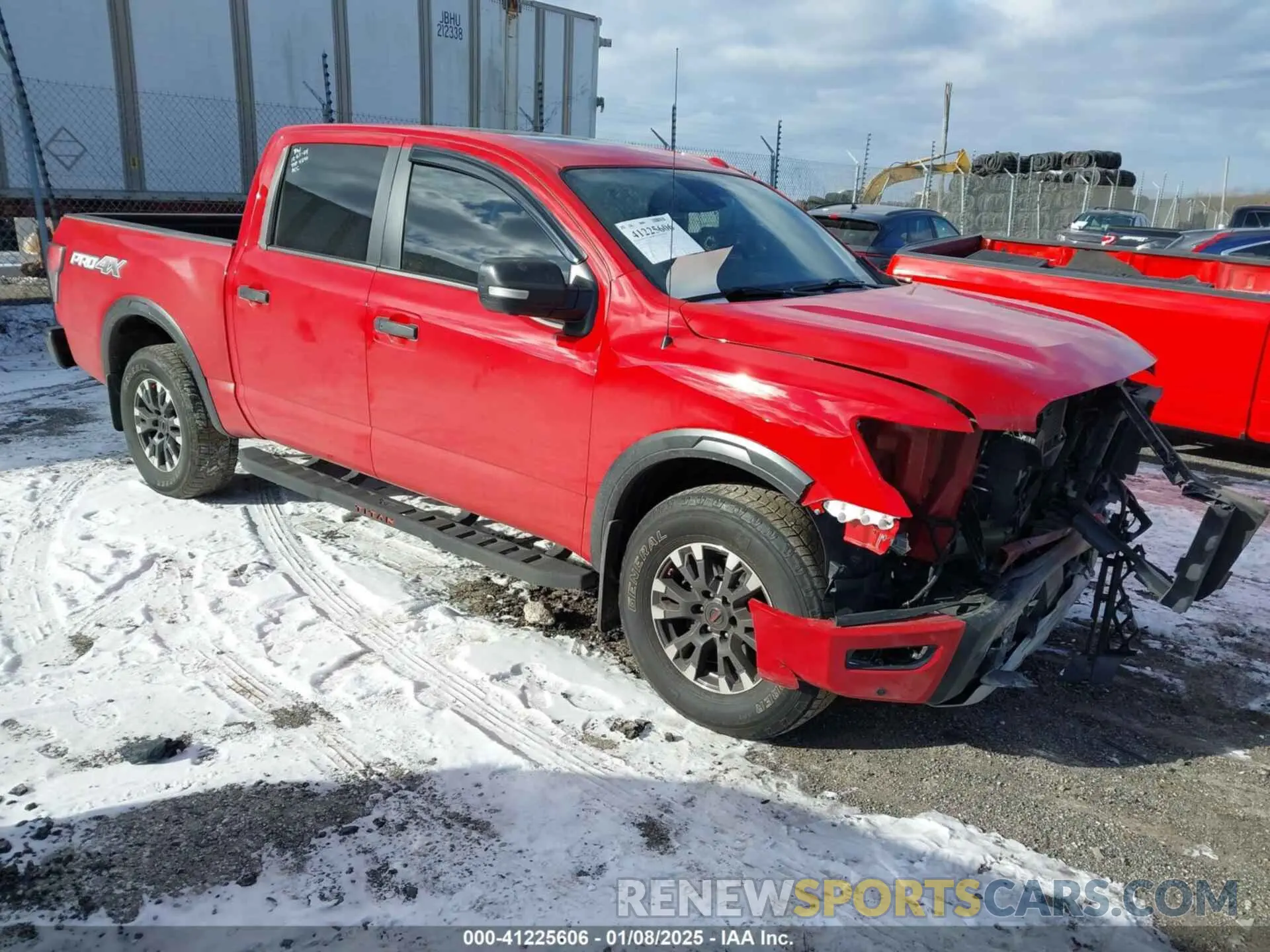 1 Photograph of a damaged car 1N6AA1ED6MN532524 NISSAN TITAN 2021