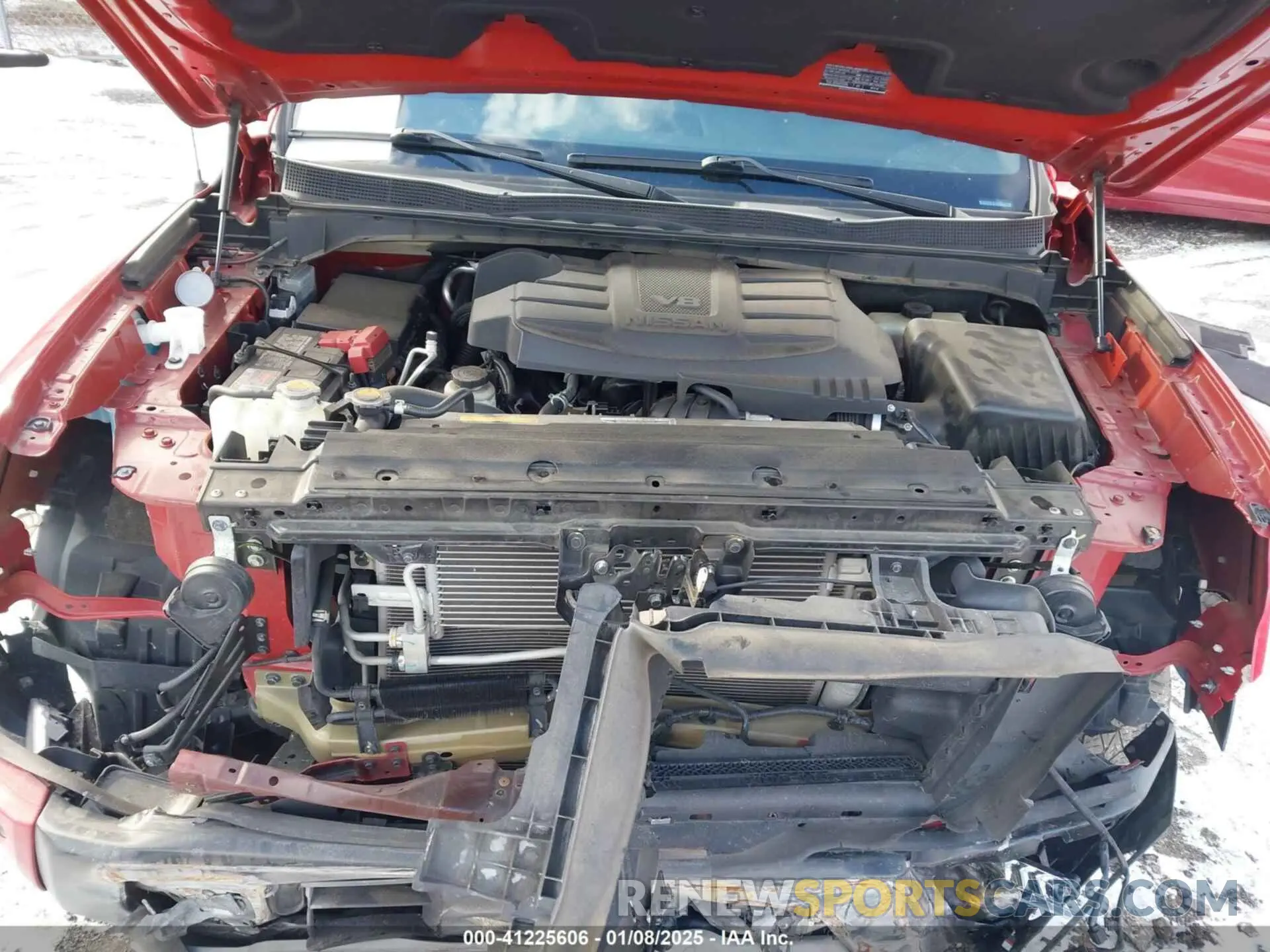 10 Photograph of a damaged car 1N6AA1ED6MN532524 NISSAN TITAN 2021