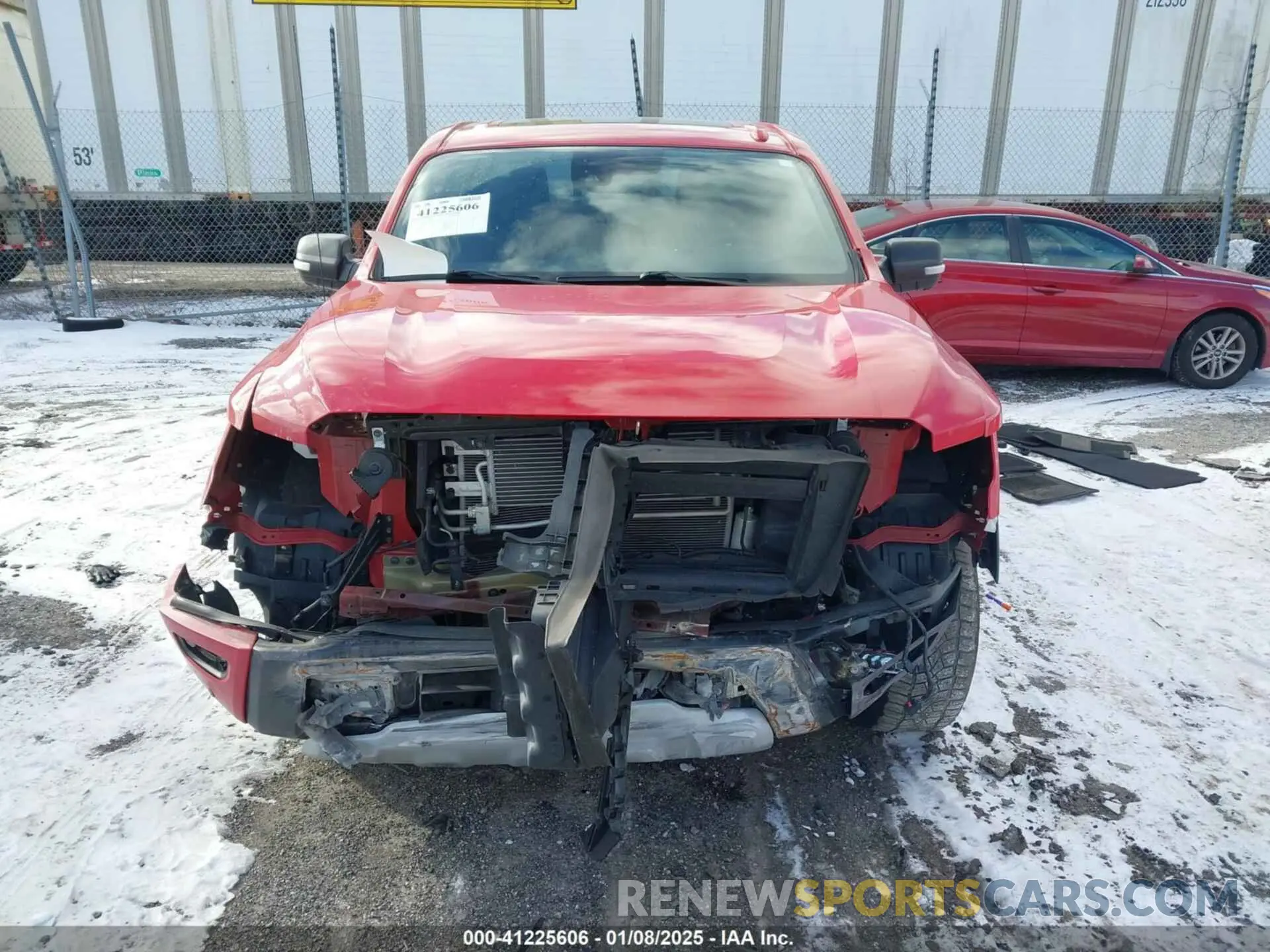 13 Photograph of a damaged car 1N6AA1ED6MN532524 NISSAN TITAN 2021