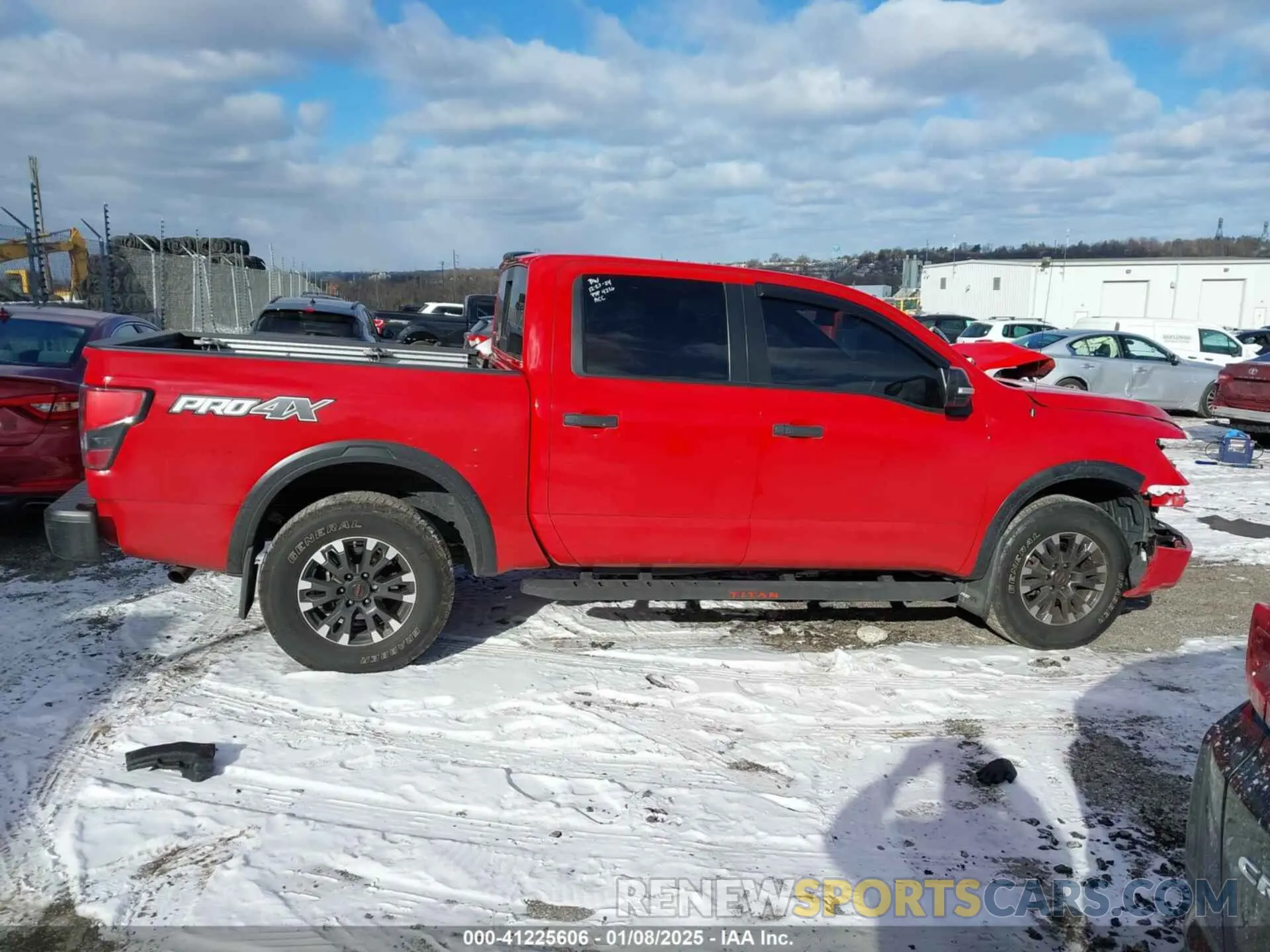 14 Photograph of a damaged car 1N6AA1ED6MN532524 NISSAN TITAN 2021