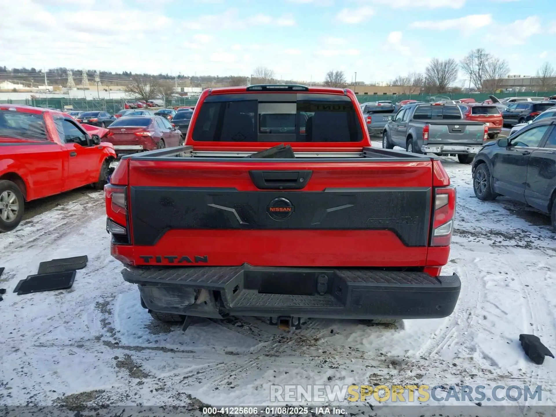 17 Photograph of a damaged car 1N6AA1ED6MN532524 NISSAN TITAN 2021