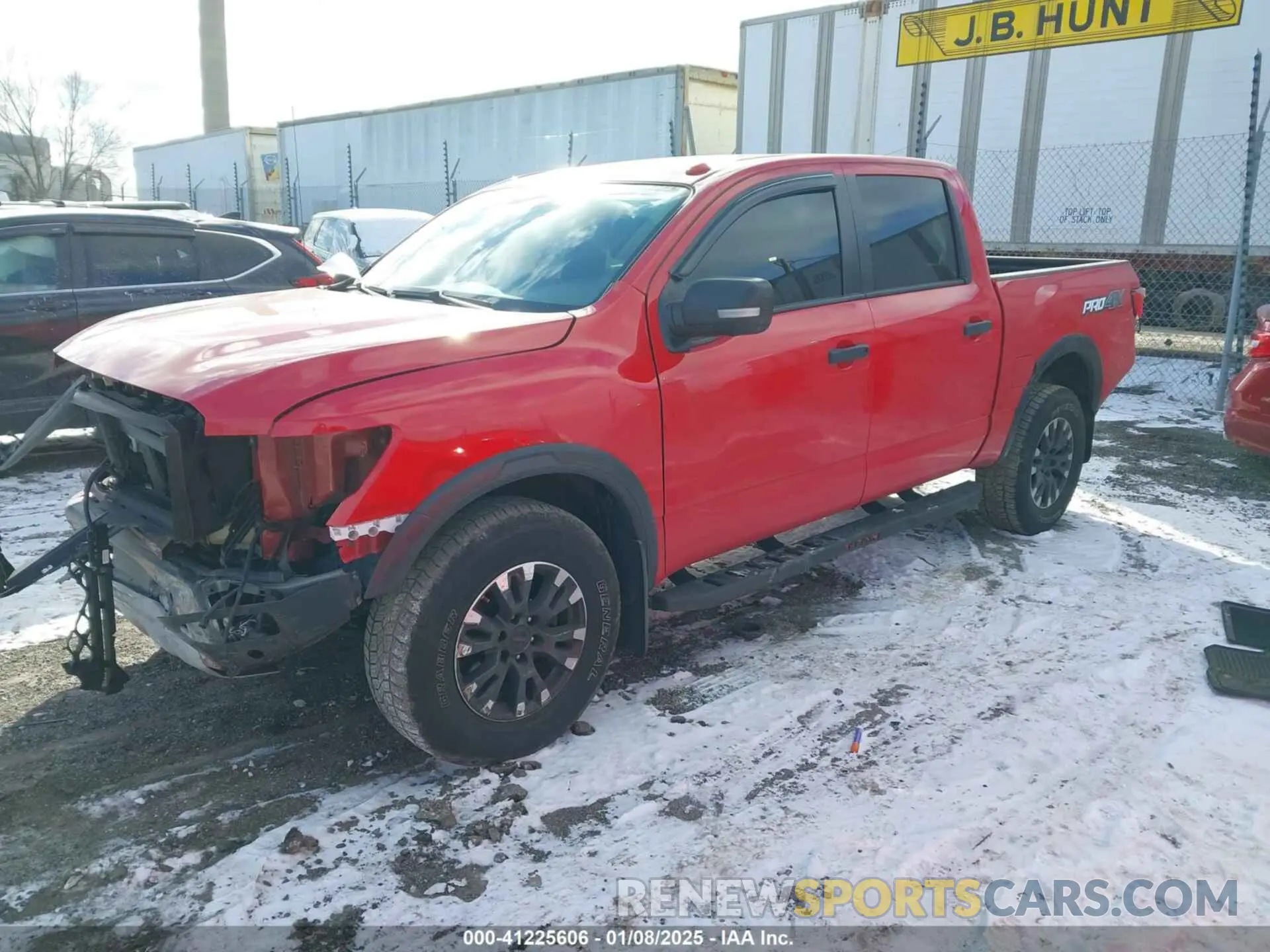 2 Photograph of a damaged car 1N6AA1ED6MN532524 NISSAN TITAN 2021