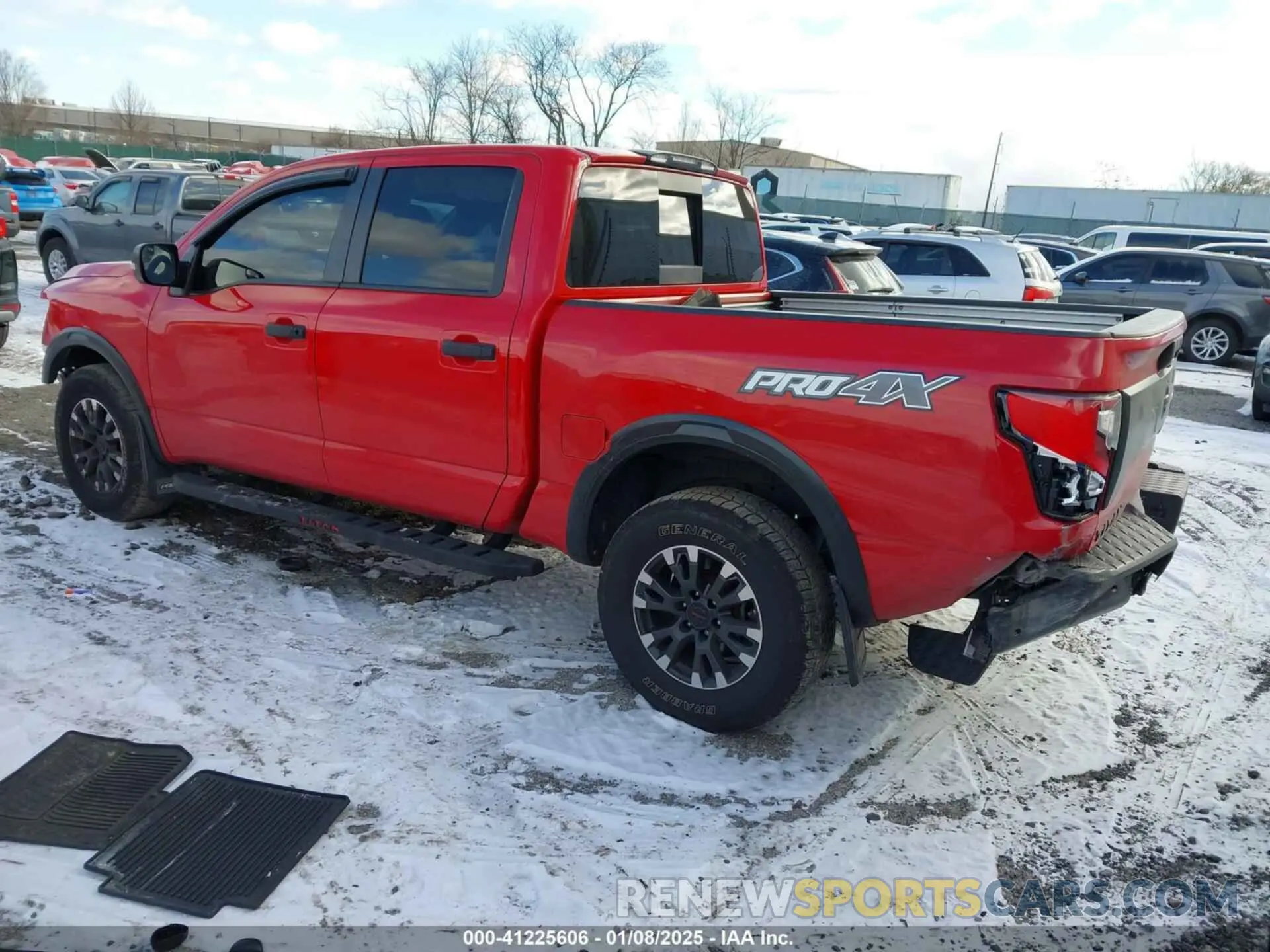3 Photograph of a damaged car 1N6AA1ED6MN532524 NISSAN TITAN 2021