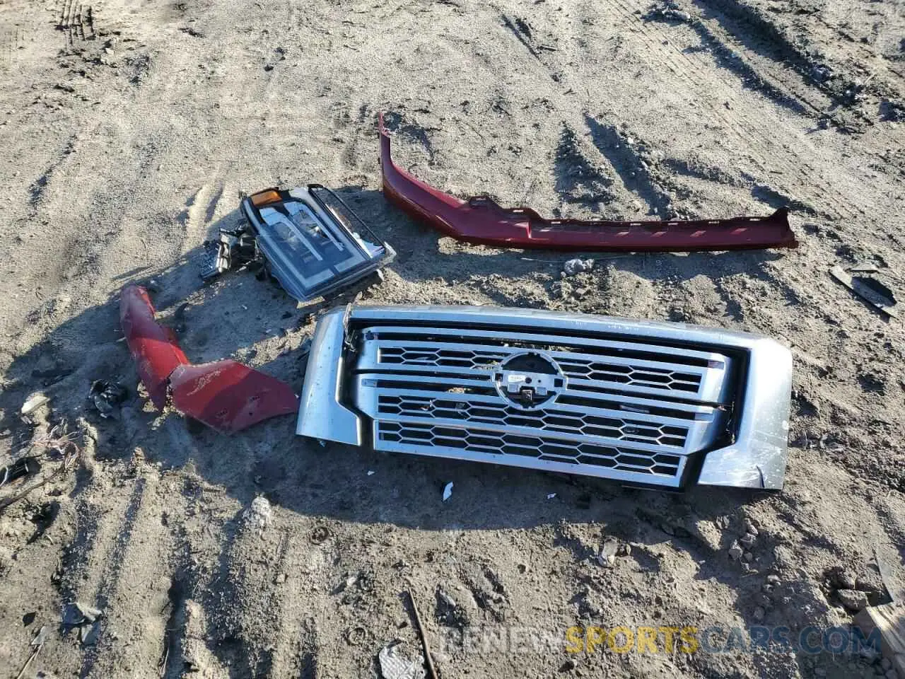 14 Photograph of a damaged car 1N6AA1ED8MN525896 NISSAN TITAN 2021