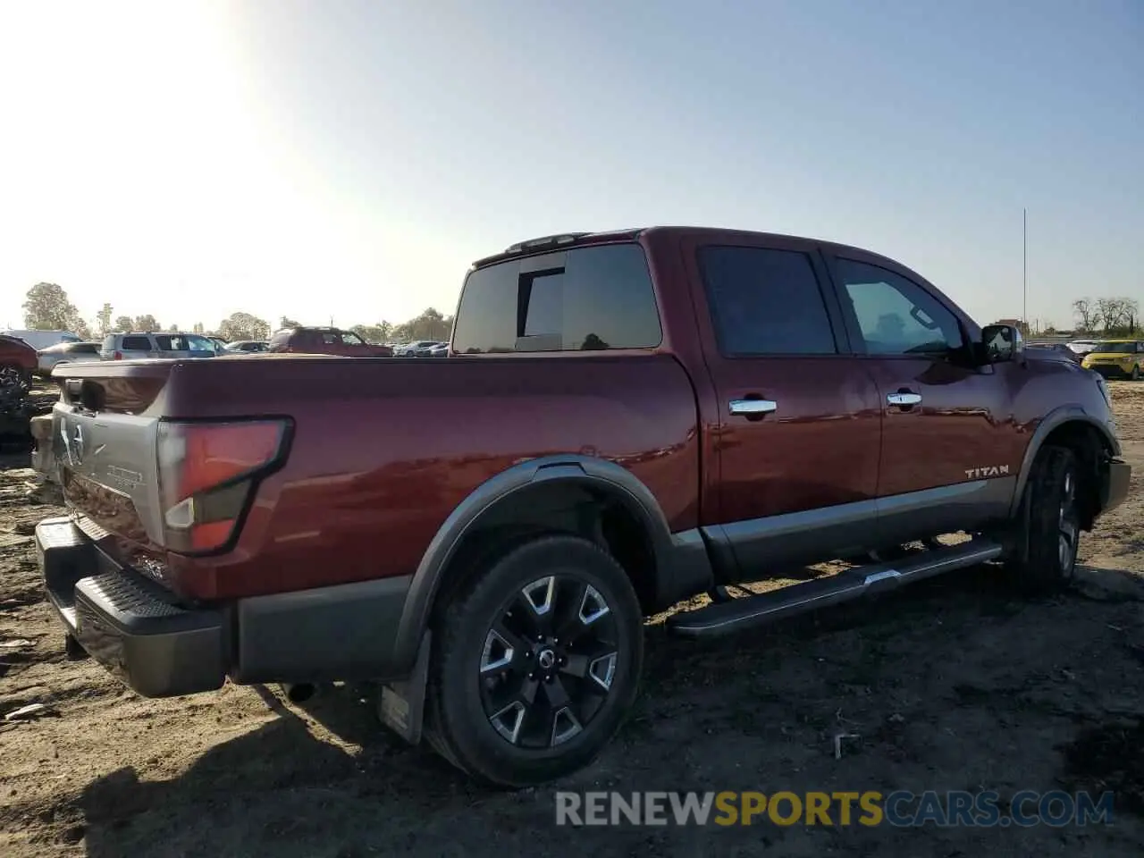 3 Photograph of a damaged car 1N6AA1ED8MN525896 NISSAN TITAN 2021