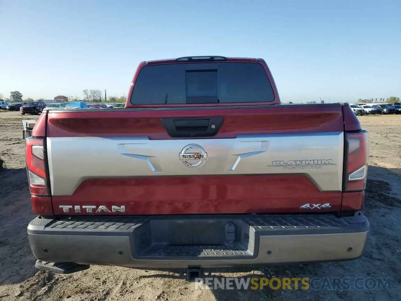 6 Photograph of a damaged car 1N6AA1ED8MN525896 NISSAN TITAN 2021