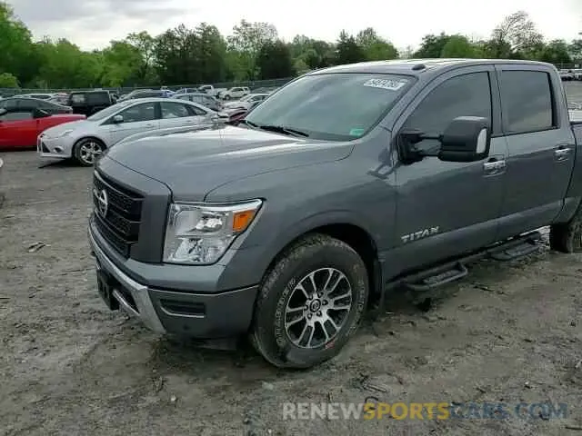 13 Photograph of a damaged car 1N6AA1ED8MN534176 NISSAN TITAN 2021