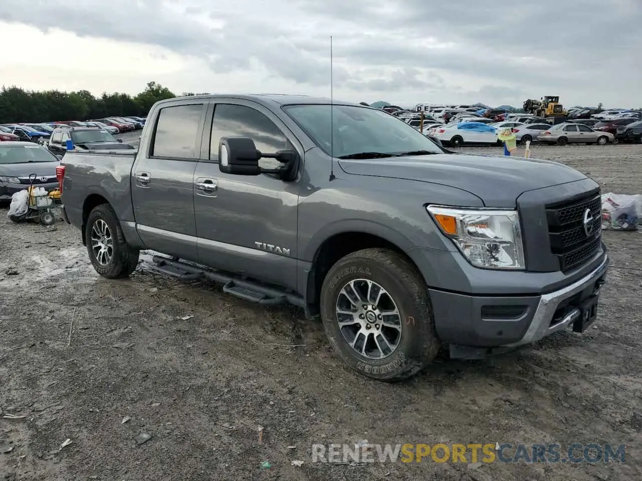 4 Photograph of a damaged car 1N6AA1ED8MN534176 NISSAN TITAN 2021