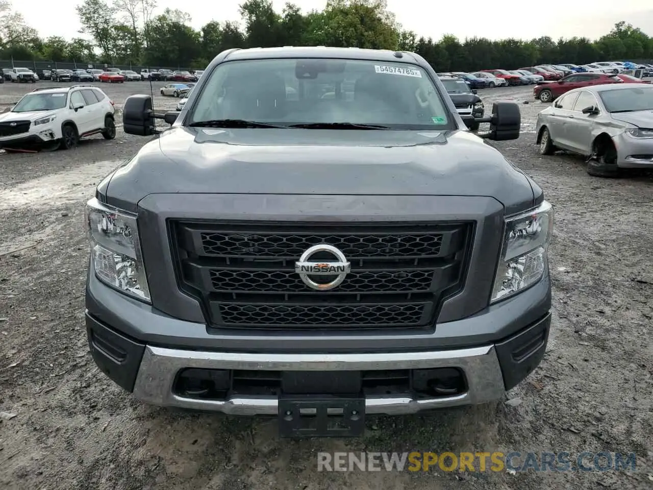 5 Photograph of a damaged car 1N6AA1ED8MN534176 NISSAN TITAN 2021