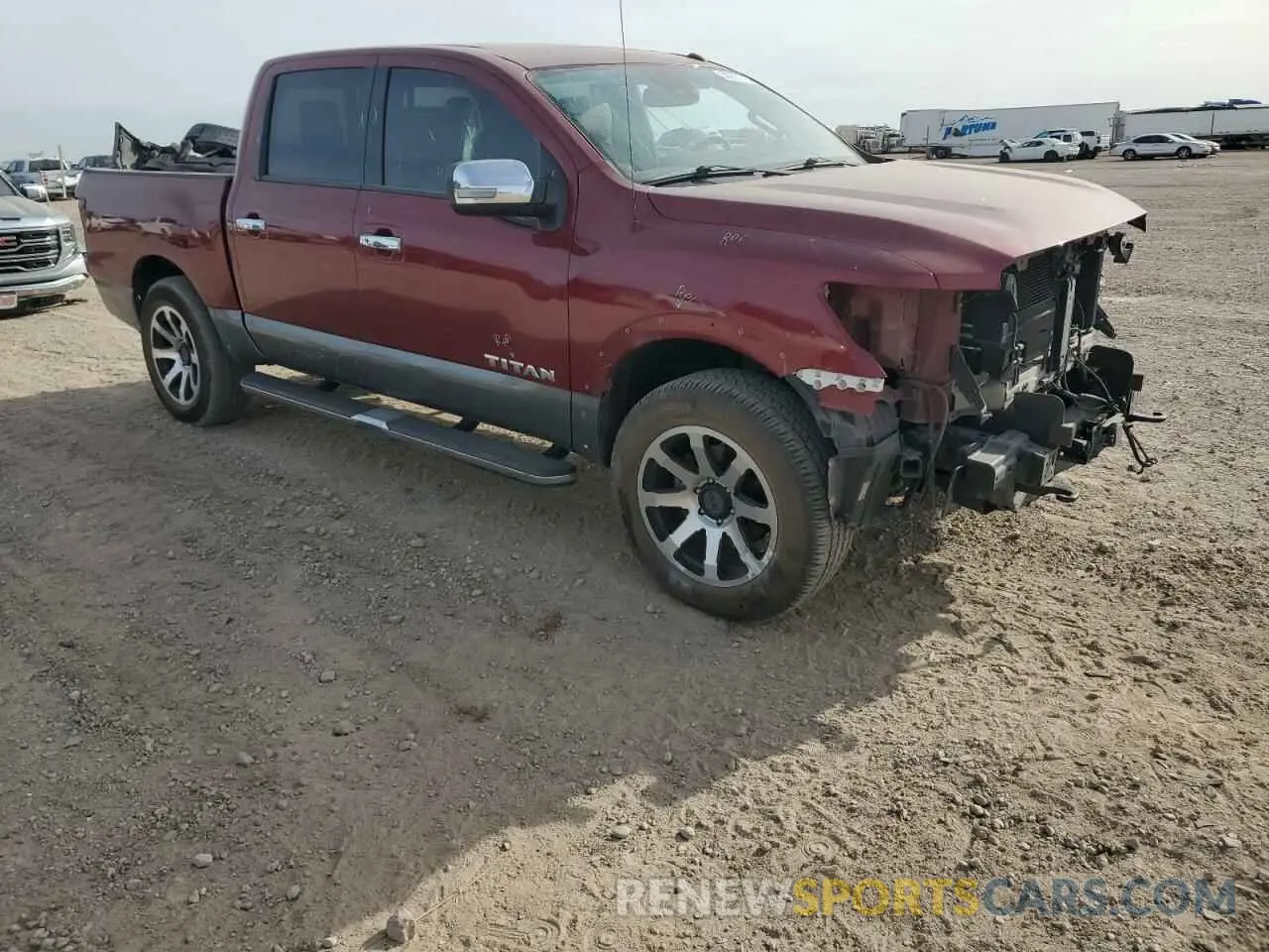 4 Photograph of a damaged car 1N6AA1ED9MN507438 NISSAN TITAN 2021