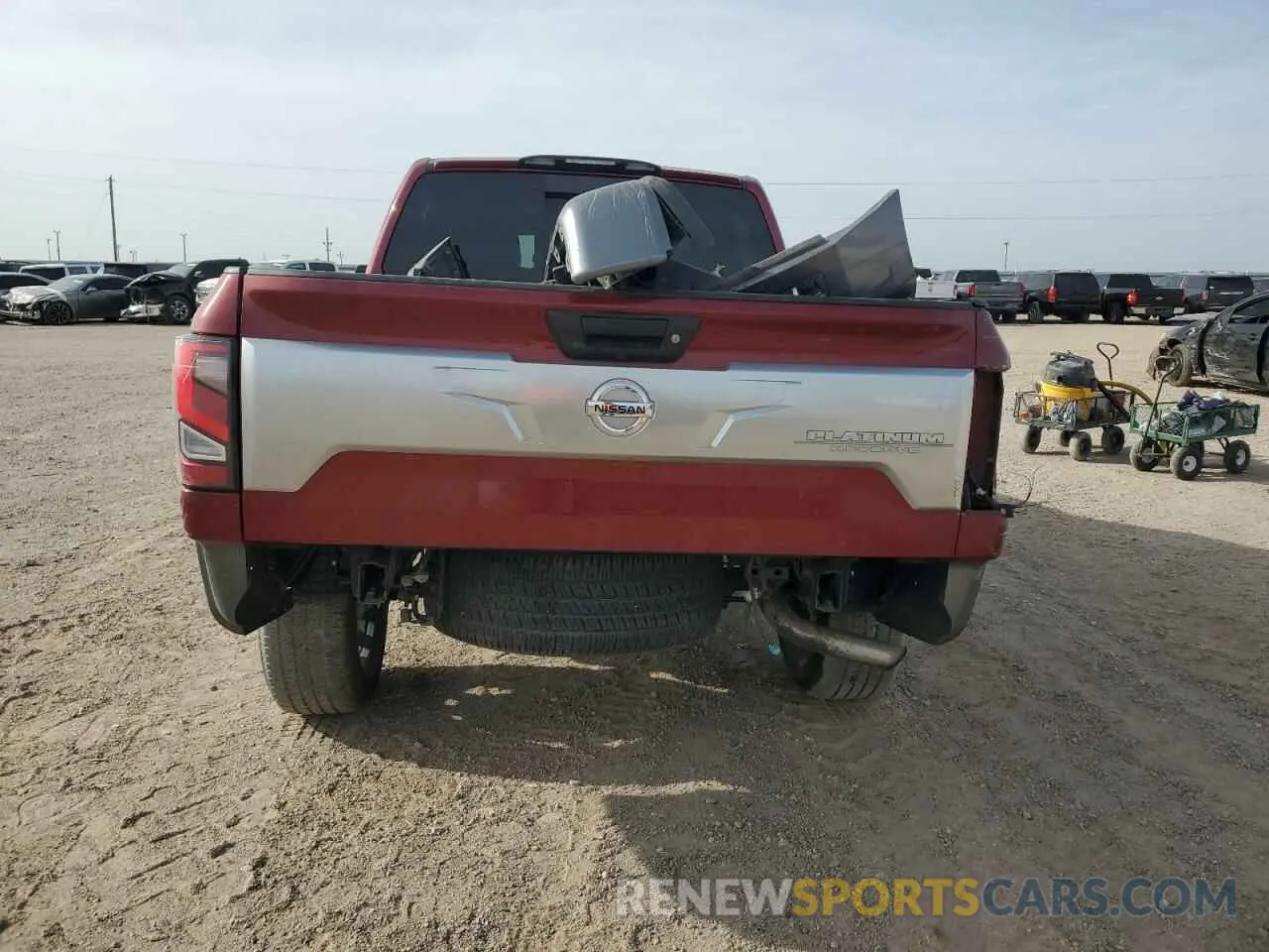 6 Photograph of a damaged car 1N6AA1ED9MN507438 NISSAN TITAN 2021