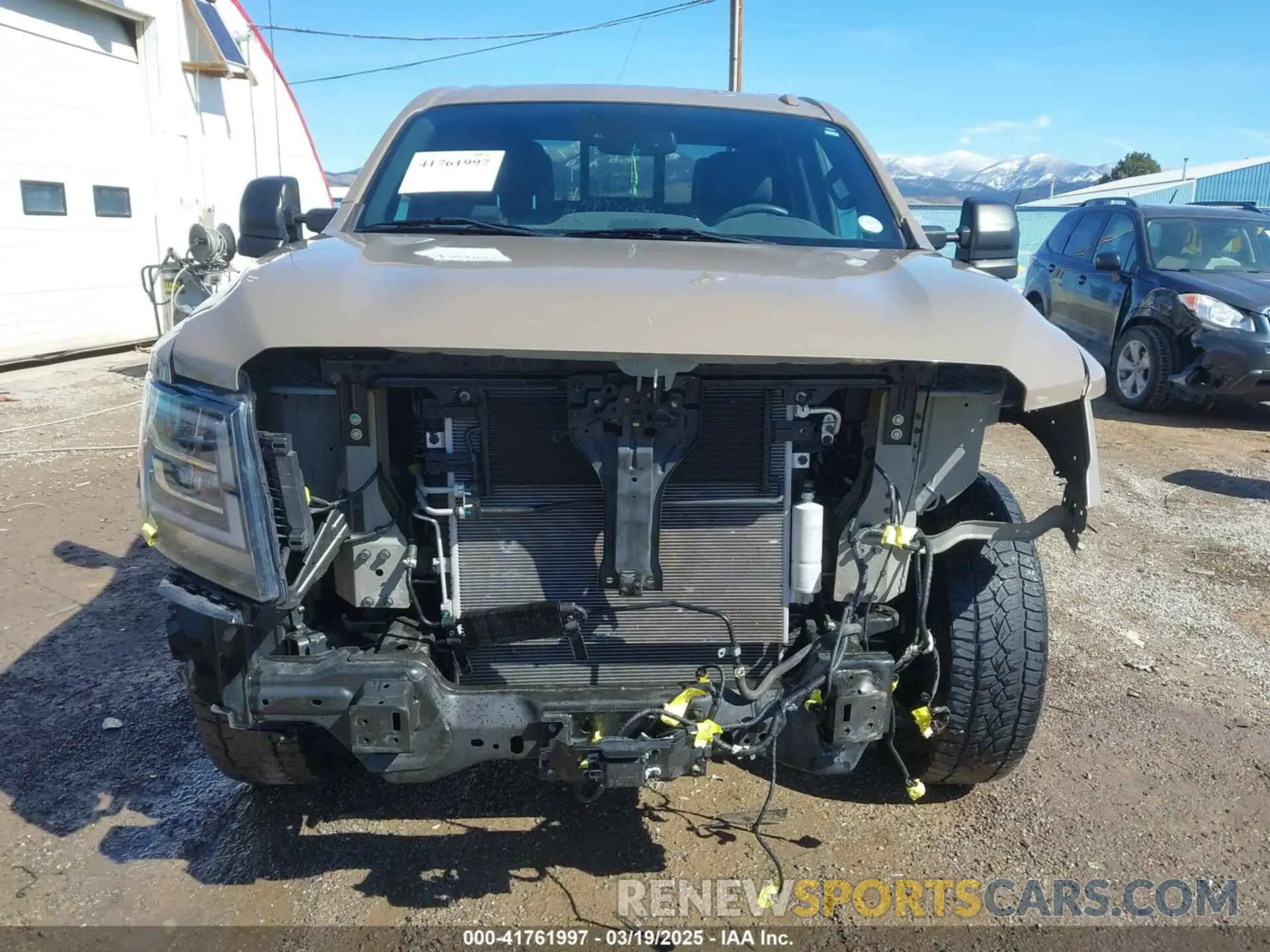13 Photograph of a damaged car 1N6AA1ED9MN527737 NISSAN TITAN 2021