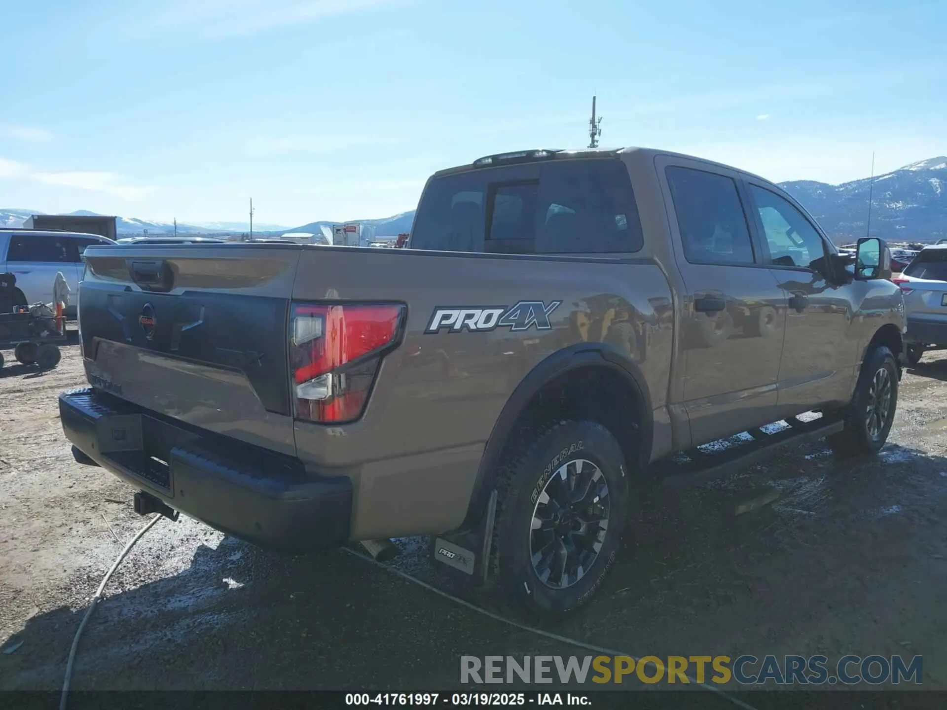 4 Photograph of a damaged car 1N6AA1ED9MN527737 NISSAN TITAN 2021