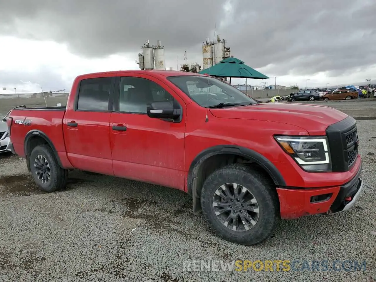 4 Photograph of a damaged car 1N6AA1EDXMN523275 NISSAN TITAN 2021