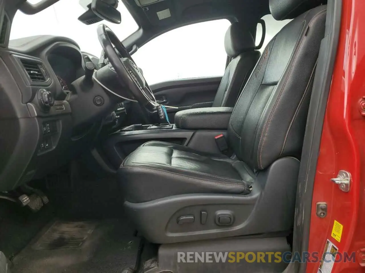 7 Photograph of a damaged car 1N6AA1EDXMN523275 NISSAN TITAN 2021