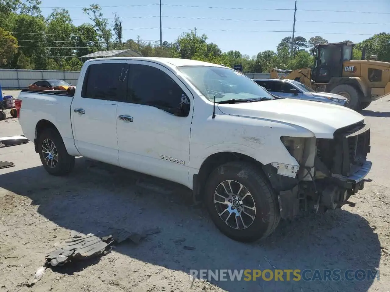 4 Photograph of a damaged car 1N6AA1EDXMN527522 NISSAN TITAN 2021
