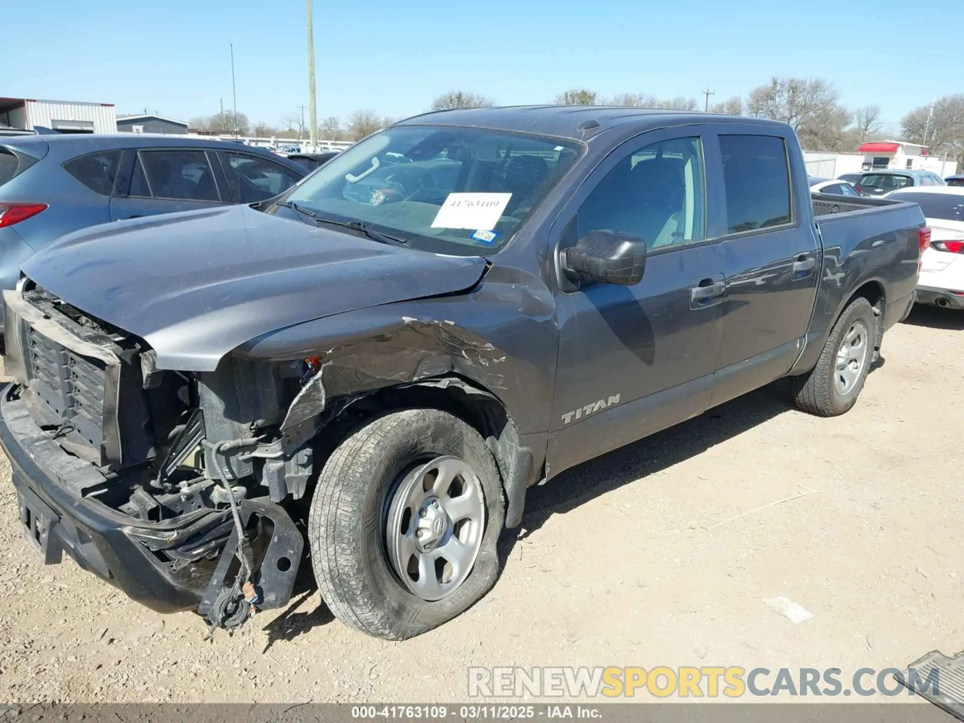 2 Photograph of a damaged car 1N6AA1EE2MN517608 NISSAN TITAN 2021