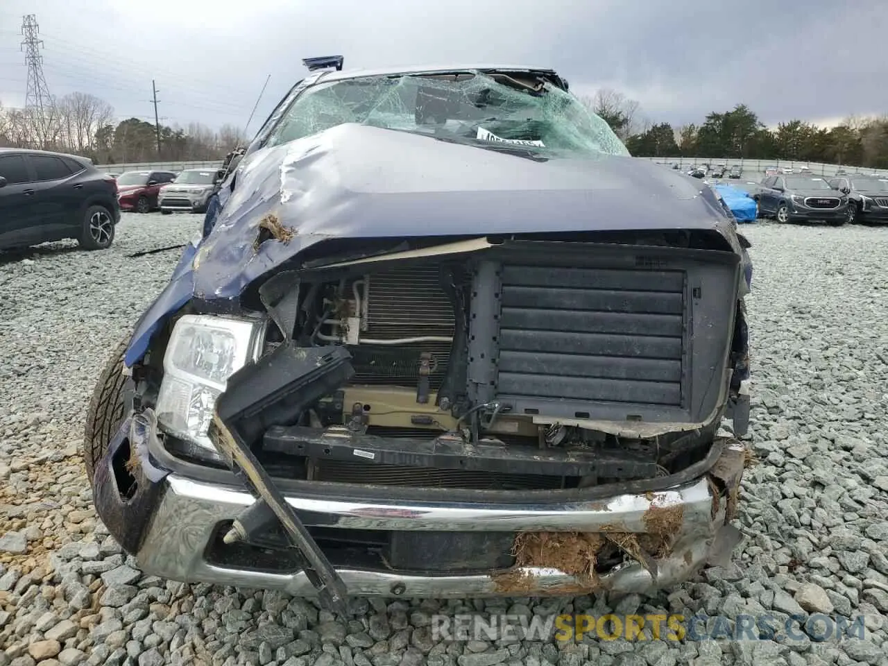 5 Photograph of a damaged car 1N6AA1EE2MN529337 NISSAN TITAN 2021