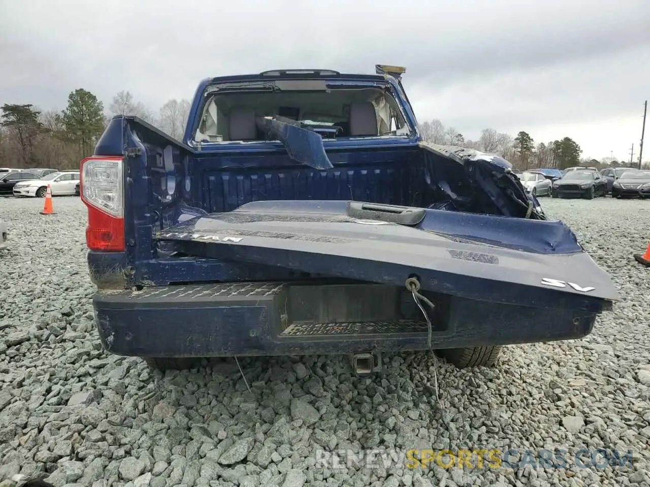 6 Photograph of a damaged car 1N6AA1EE2MN529337 NISSAN TITAN 2021