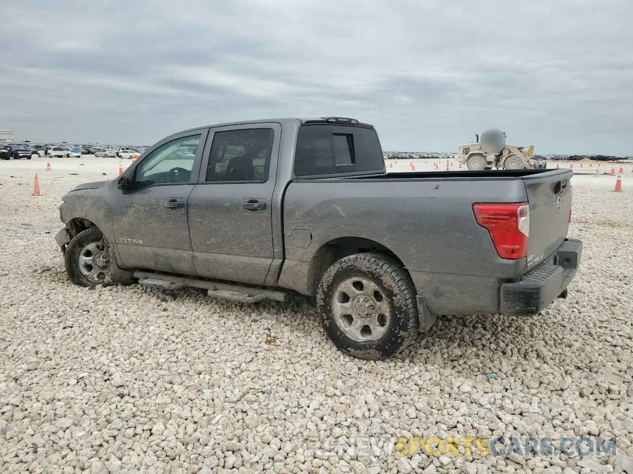 2 Photograph of a damaged car 1N6AA1EE4MN532160 NISSAN TITAN 2021