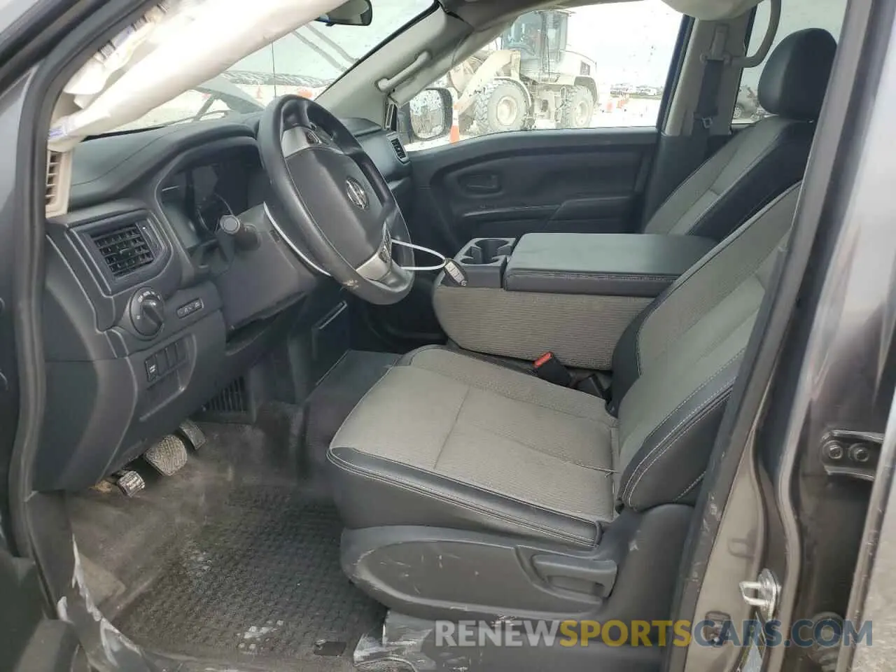 7 Photograph of a damaged car 1N6AA1EE4MN532160 NISSAN TITAN 2021